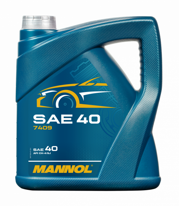 8 Liter (2x4) MANNOL SAE 40 7409 API CH-4/SJ Einbereichsmotorenöl