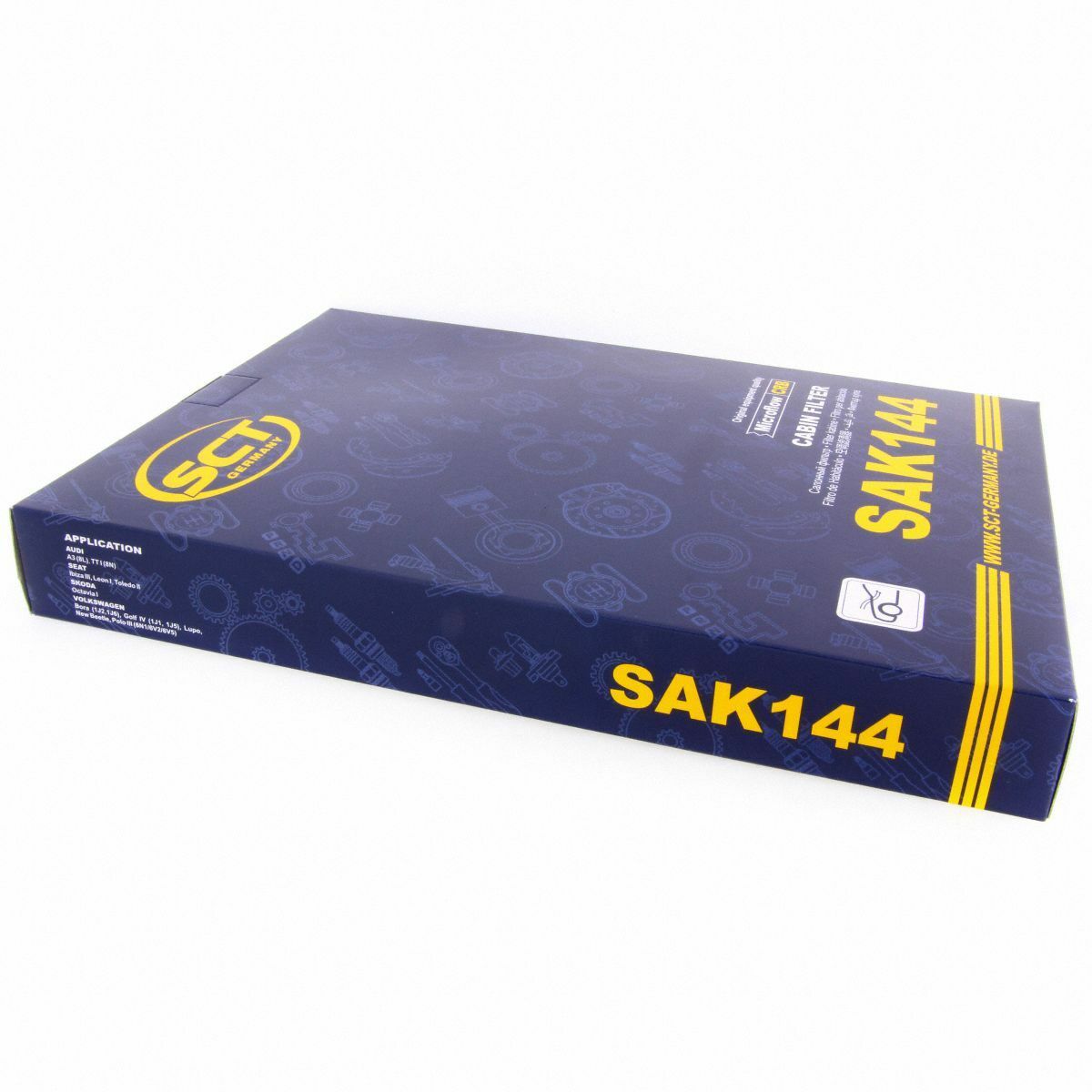 SCT Innenraumfilter mit Aktivkohle SAK 144 Luft Filter VW Audi Seat
