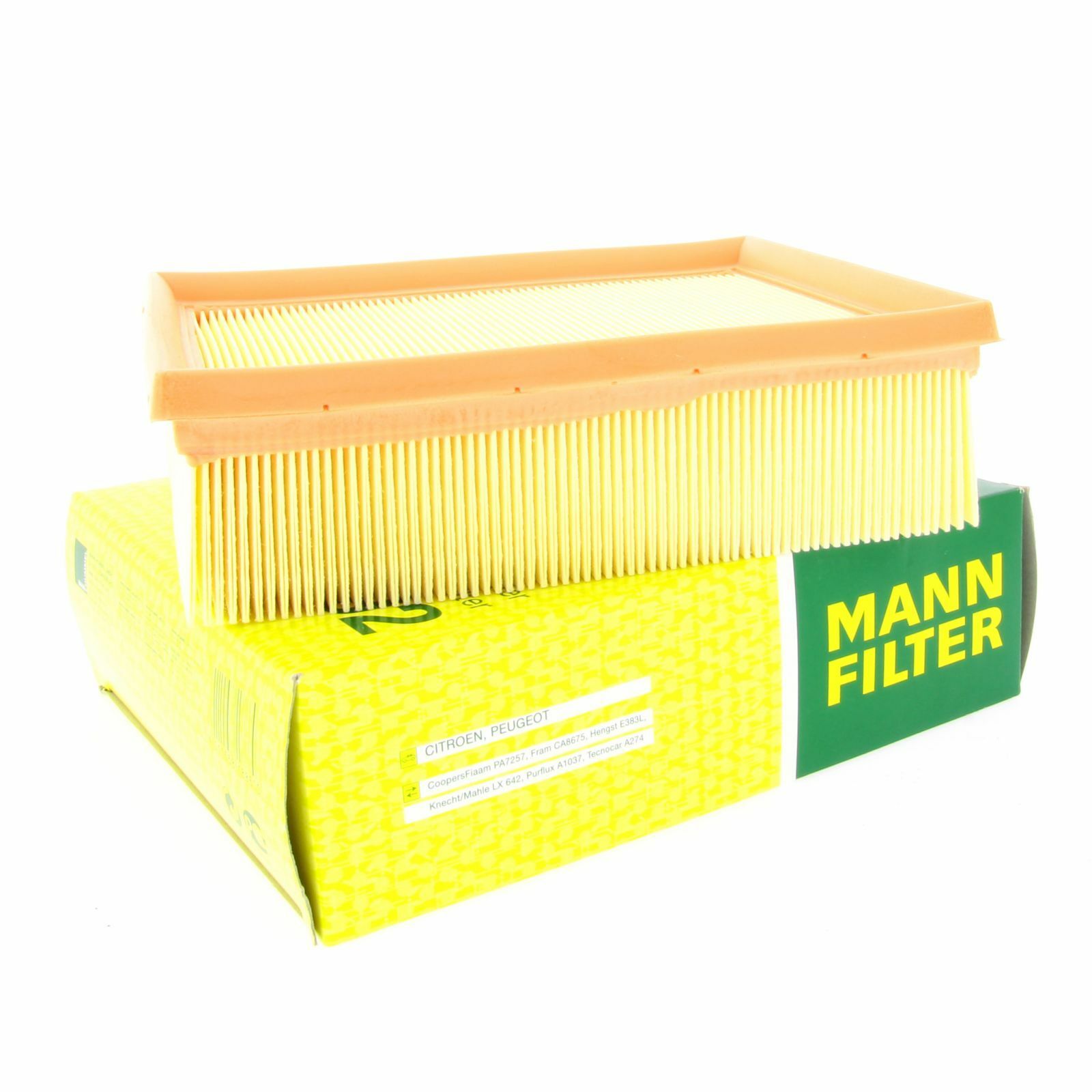 MANN Luftfilter C2192 Filter passend für Citroen Xsara N1 Peugeot 206 CC 2D