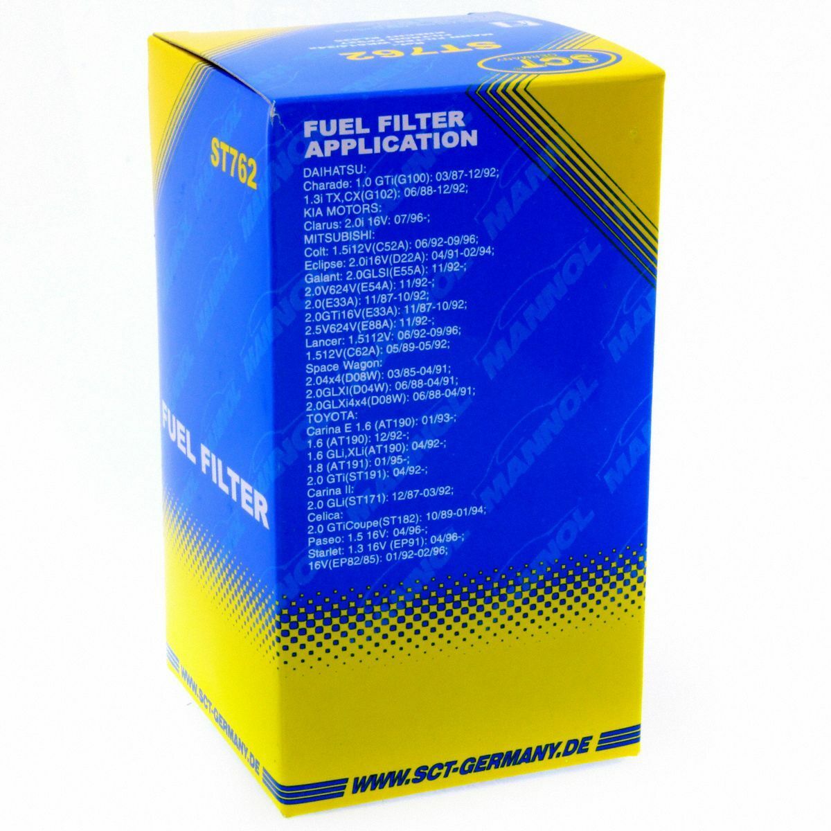 SCT Kraftstofffilter ST 762 Motorfilter Benzinfilter Daihatsu passend für Mitsubishi Kia Toyota