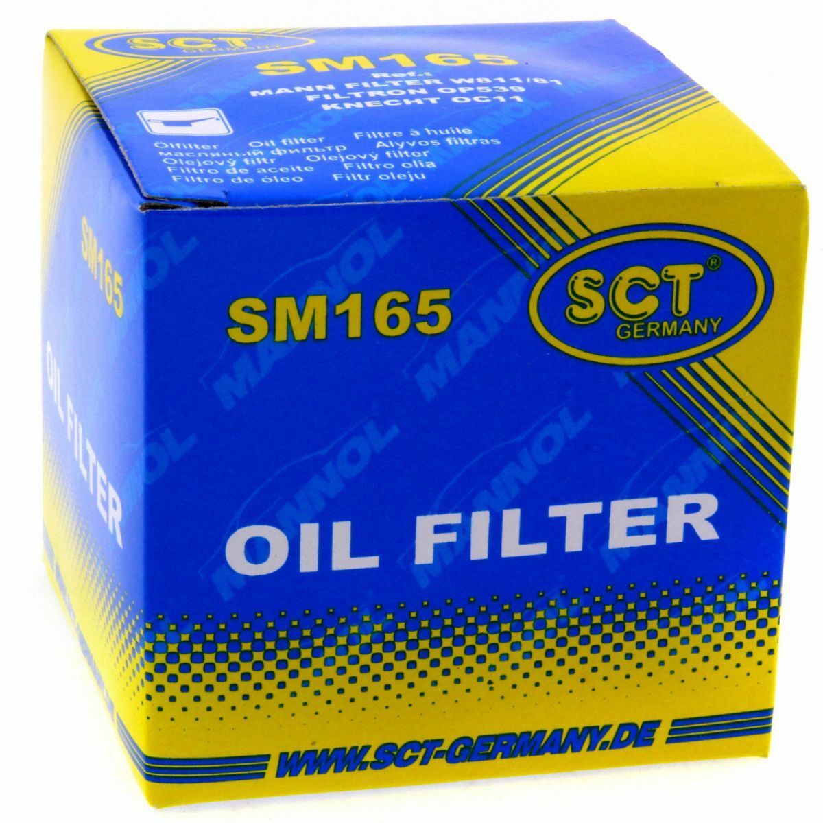 SCT Ölfilter SM165 Filter Motorfilter Servicefilter Anschraubfilter Daihatsu passend für Suzuki