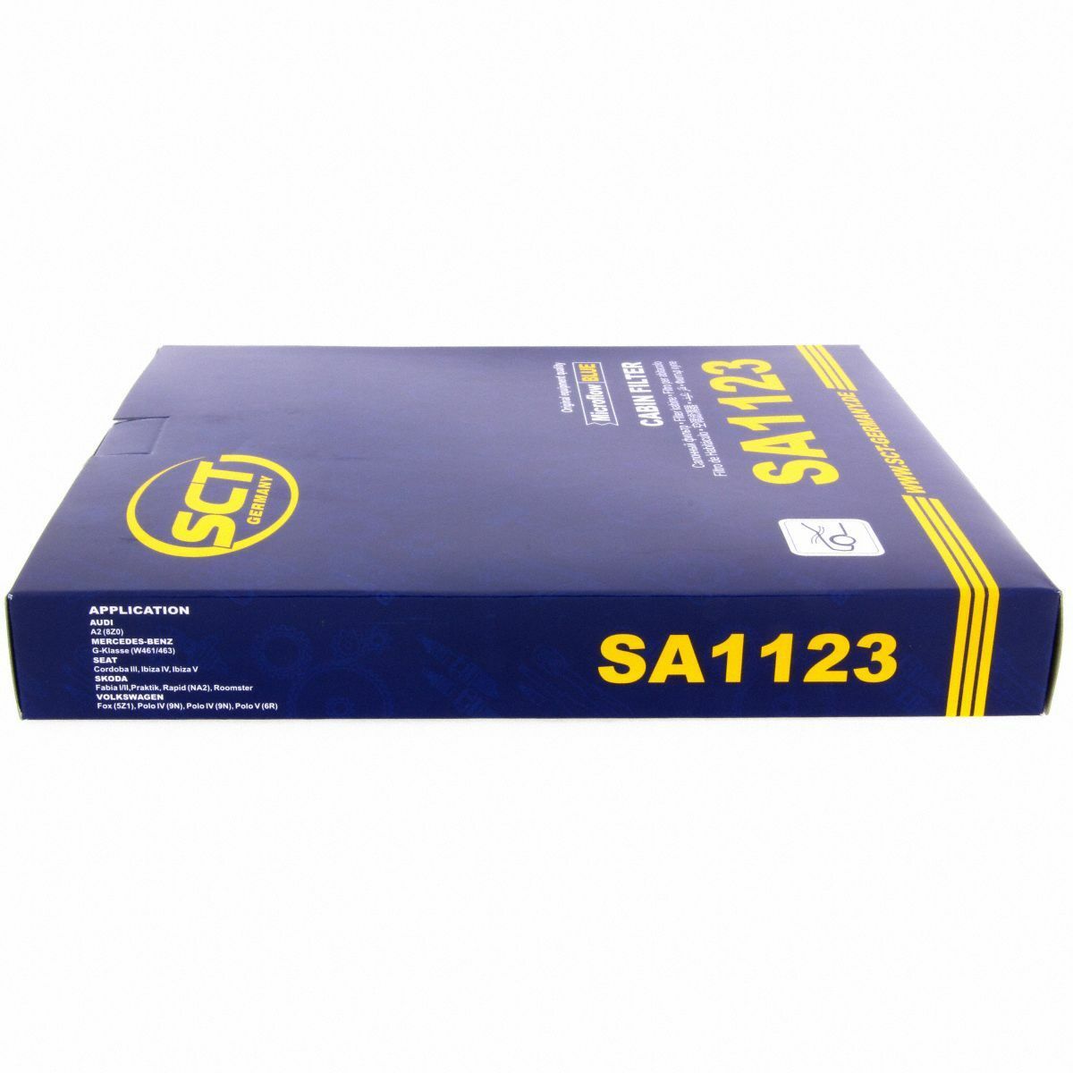SCT Innenraumfilter Luftfilter SA 1123 Pollenfilter Luft Filter Seat Skoda VW