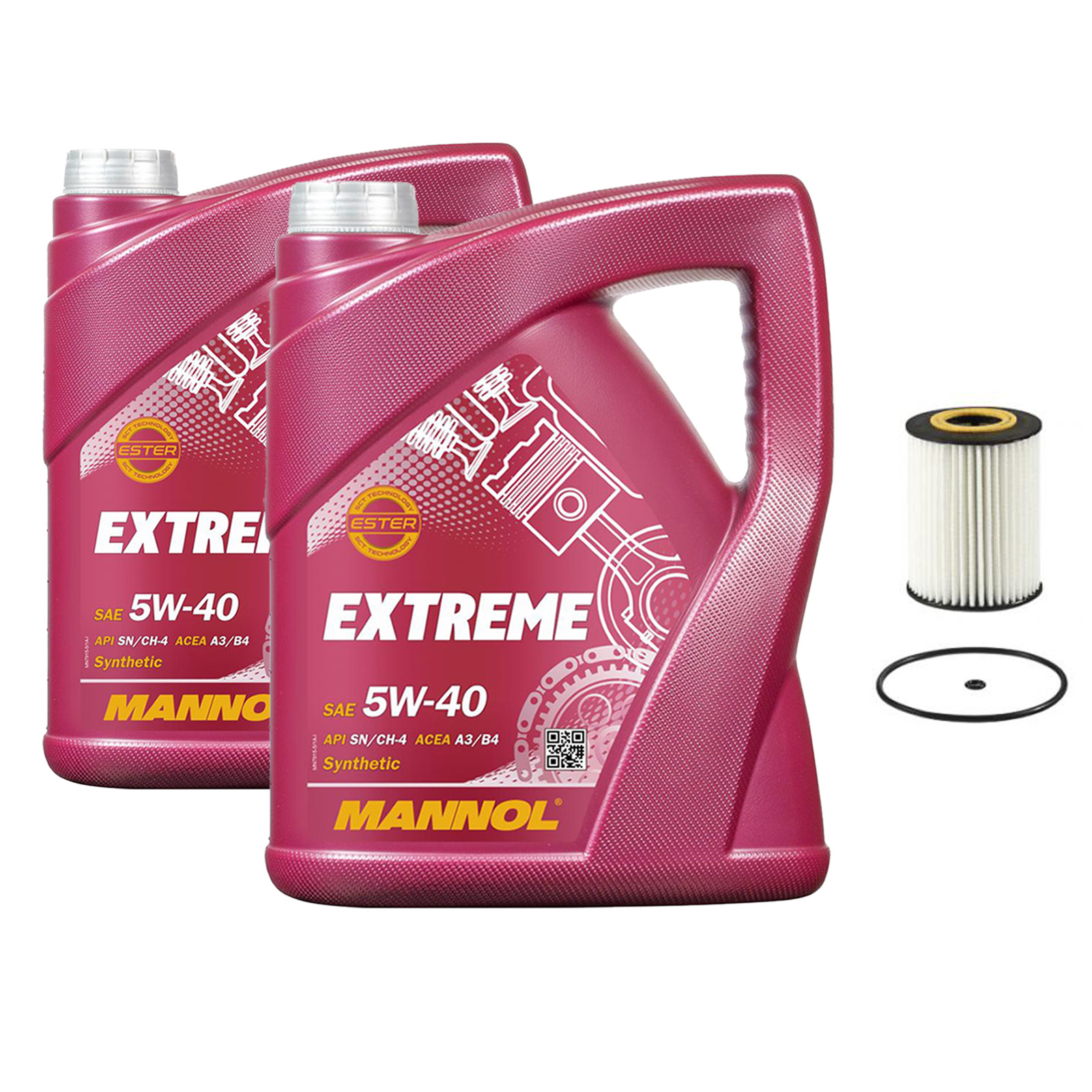 Inspektionskit MANNOL Extreme 5W-40 für Mercedes-benz M Ml 280 Cdi 320 E T C
