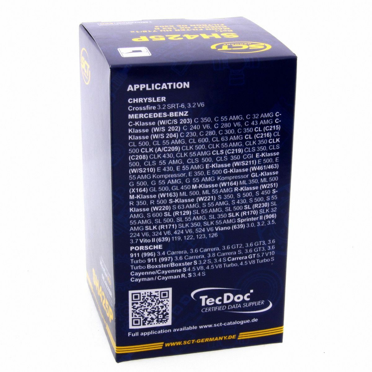 SCT Ölfilter SH425P Filter Motorfilter Servicefilter Patronenfilter Chrysler Mercedes-Benz