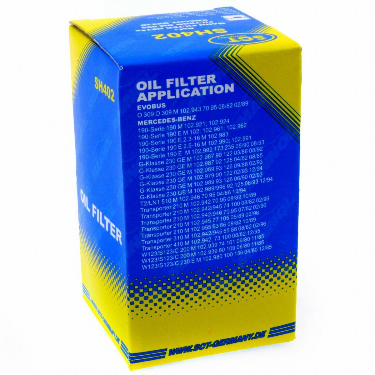 SCT Ölfilter SH 402 Filter Motorfilter Servicefilter Patronenfilter Mercedes-Benz