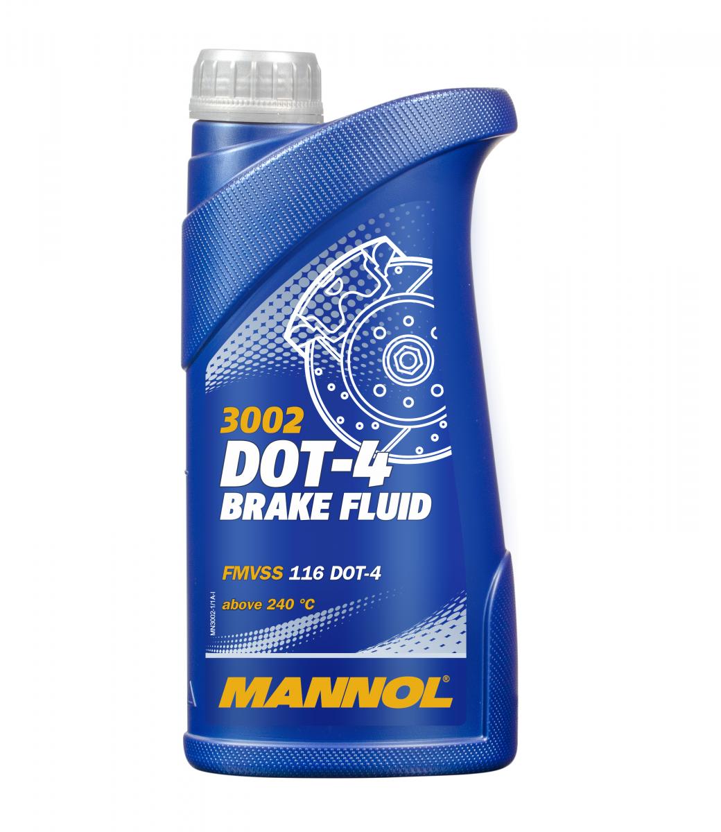 MANNOL 1 Liter MN3002-1 DOT-4 Brake Fluid Bremsflüssigkeit SAE J1703