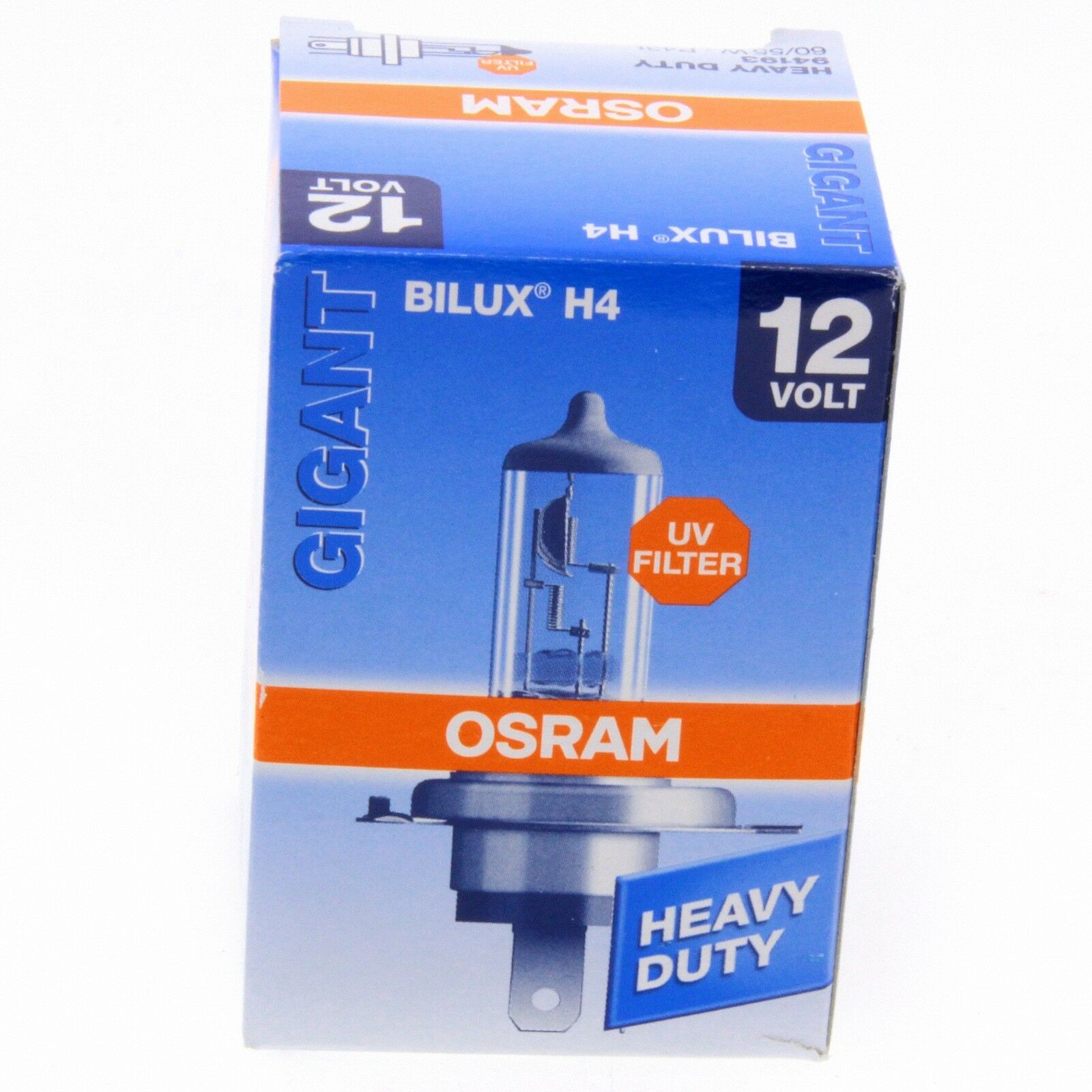 H4 OSRAM Original Line OEM 94193 Halogenlampe Autolampe Single Box 1 Stück