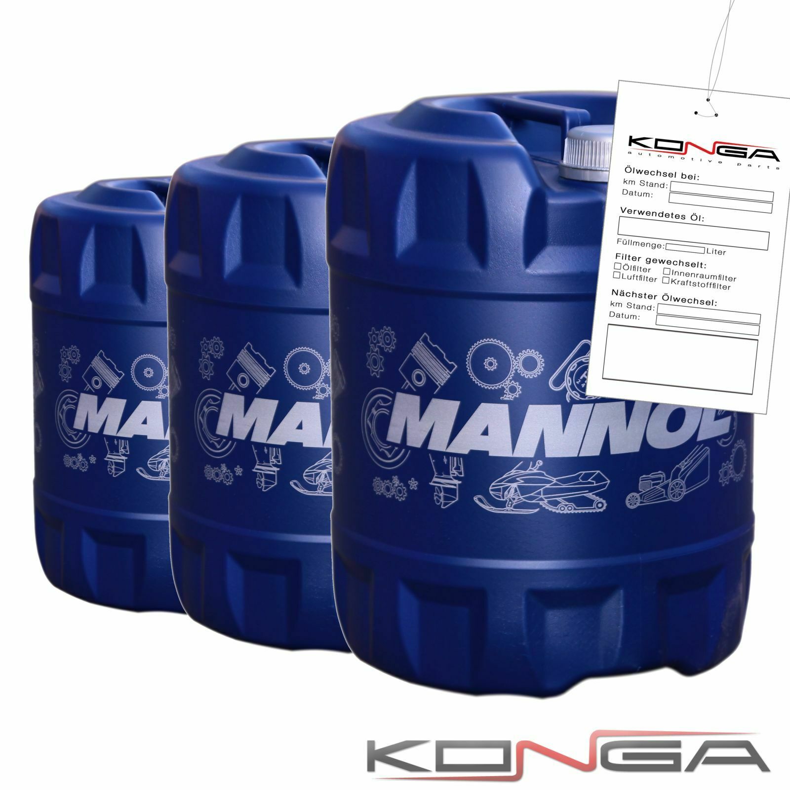 30 Liter (3x10) MANNOL 7902 Racing Ester 10W-60 ACEA A3/B4 API SN/CH-4 Motoröl