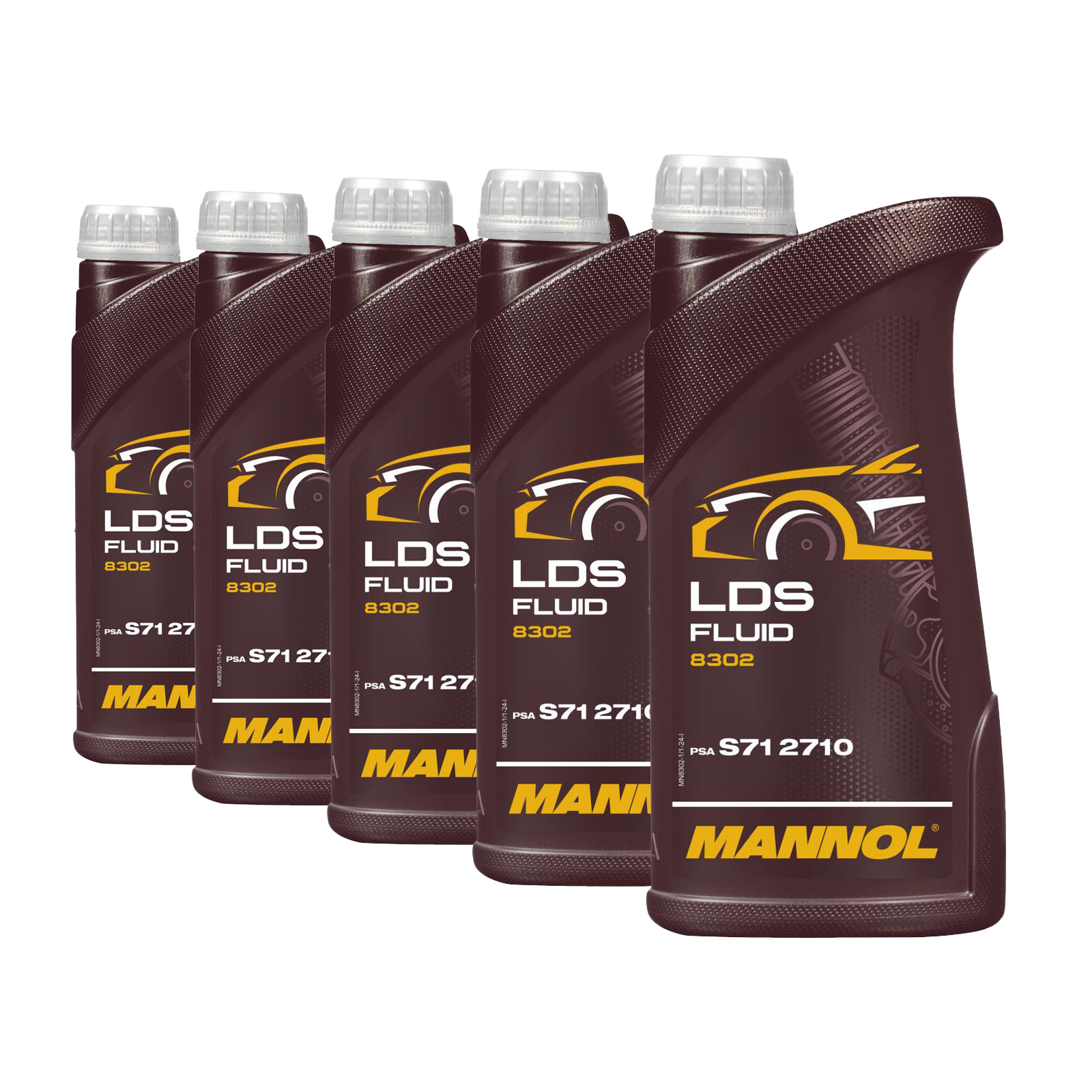 5 Liter (5x1) MANNOL LDS Fluid 8302 Hydraulikflüssigkeit DIN 51 524-3 5 Liter (5x1) MANNOL LDS Fluid 8302 Hydraulikflüssigkeit DIN 51 524-3