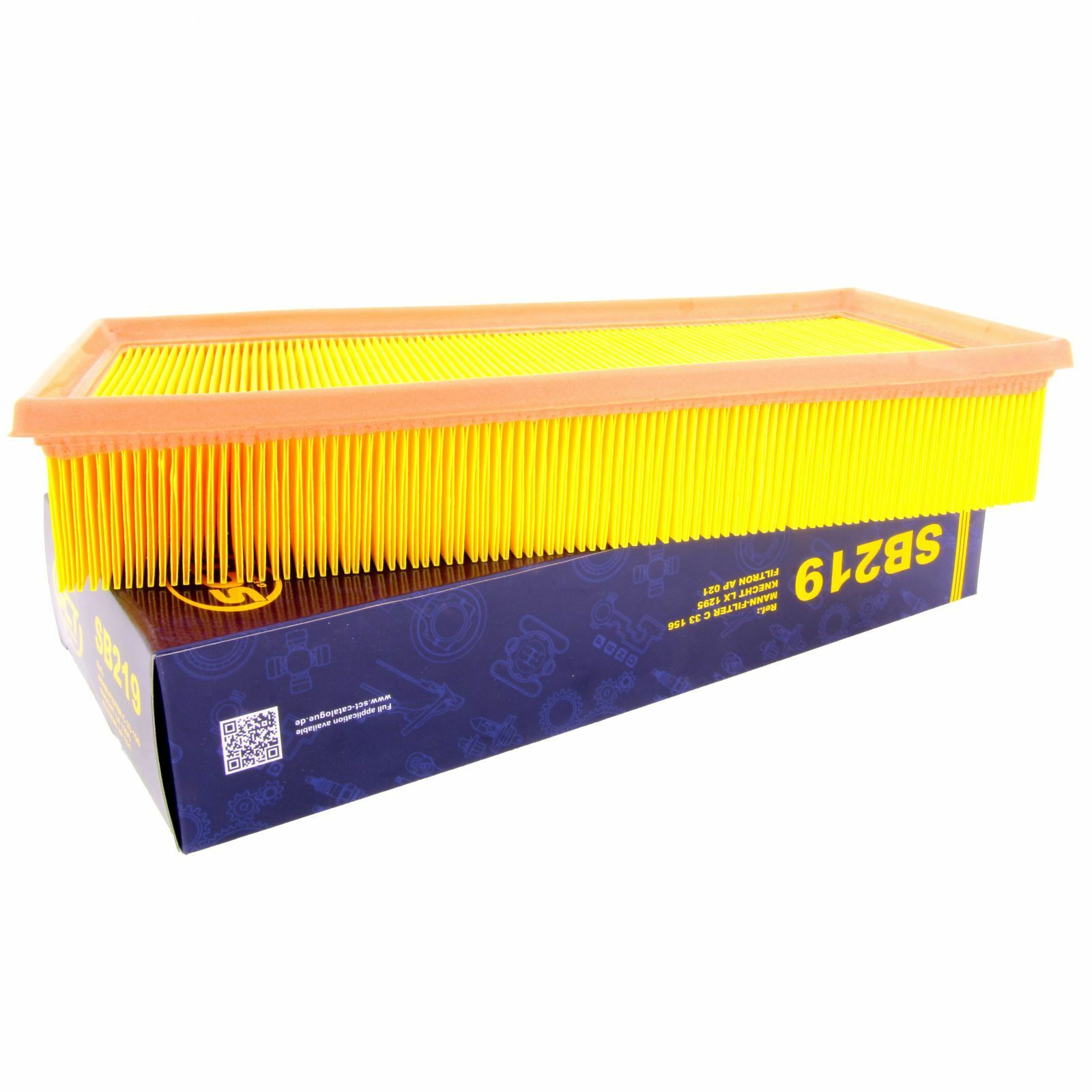 SCT Luftfilter SB219 Motorfilter Servicefilter Ersatzfilter passend für Citroen Fiat Peugeot