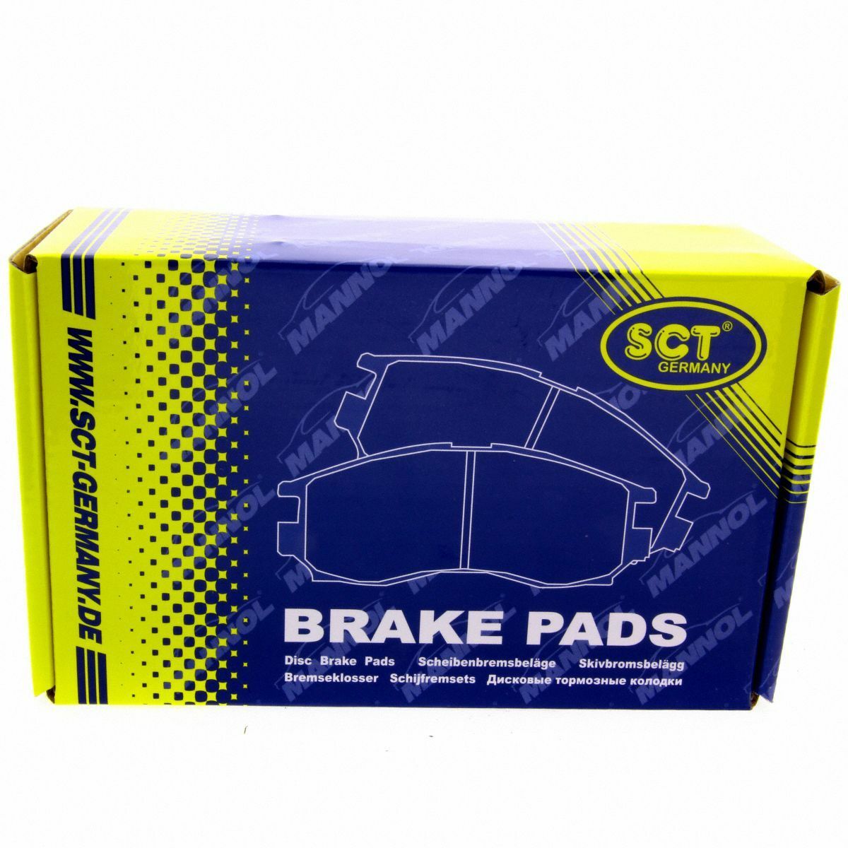 *** SCT Bremsbeläge SP 147 PR Bremsklötze Bremsbelagsatz vorne passend für Mazda