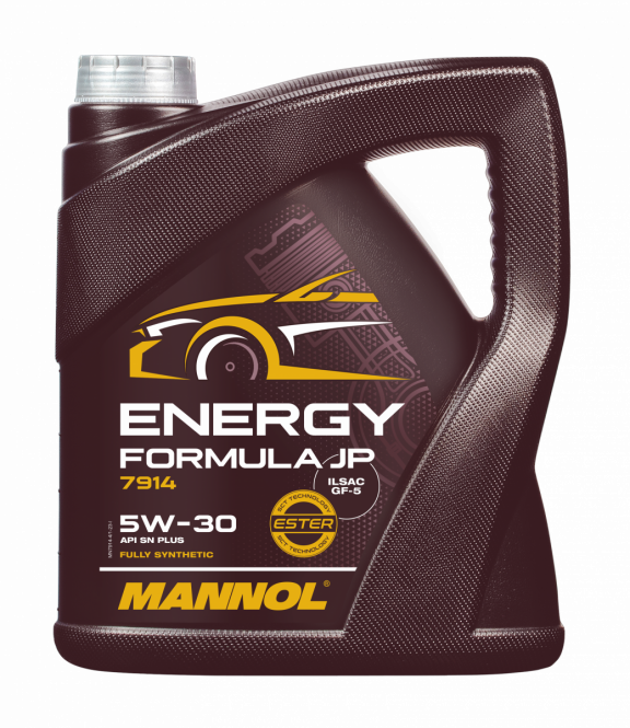 16 Liter (4x4) MANNOL Energy Formula JP 7914 5W-30 API SN Plus Motoröl