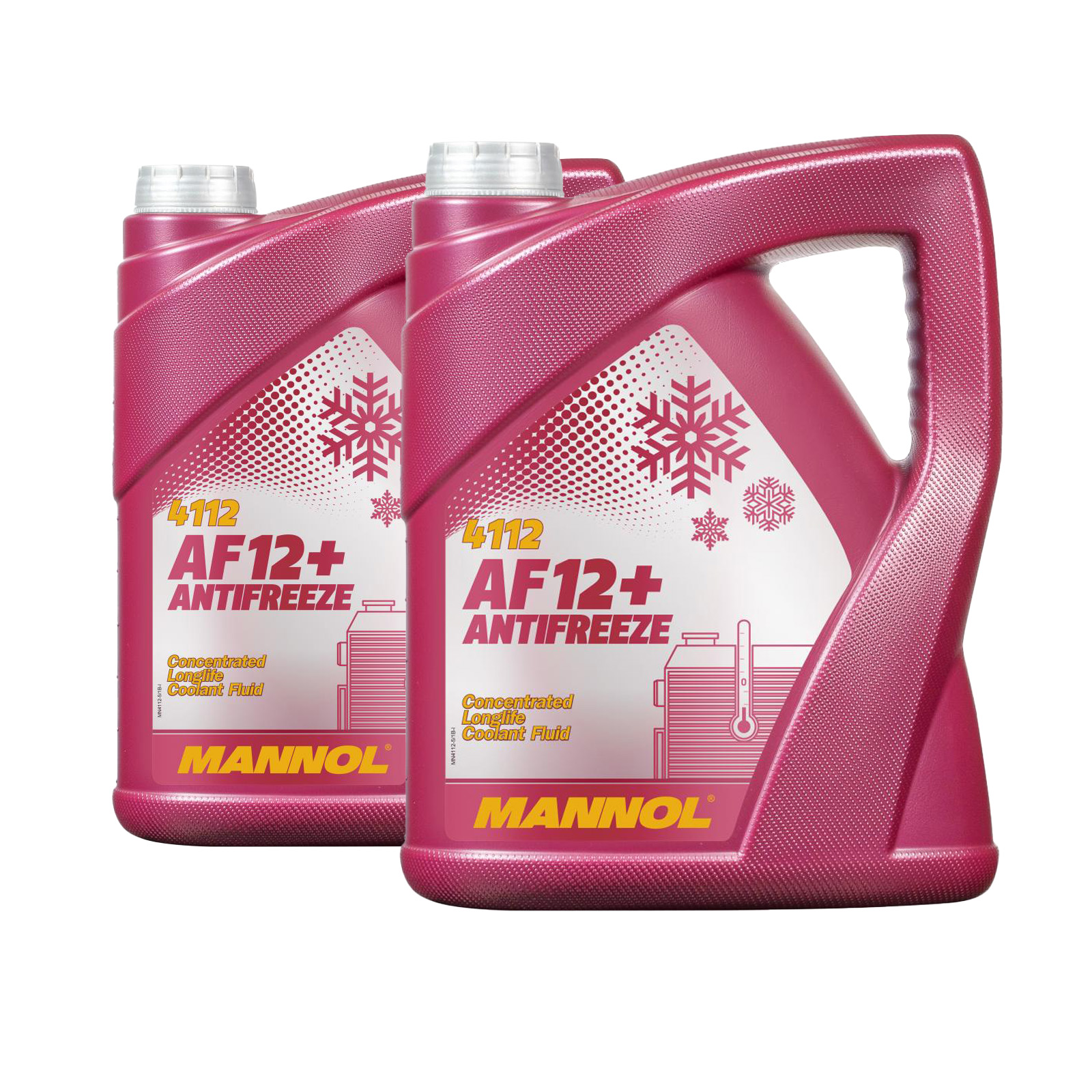 10 Liter (2x5) MANNOL Schmierstoff Longlife Antifreeze AF12+ 4036021157726