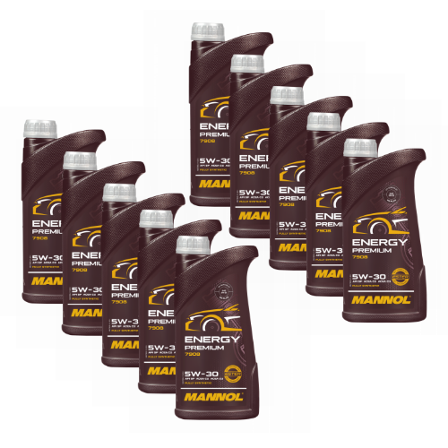 10 Liter (10x1) MANNOL Energy Premium 7908 5W-30 Motoröl API SP