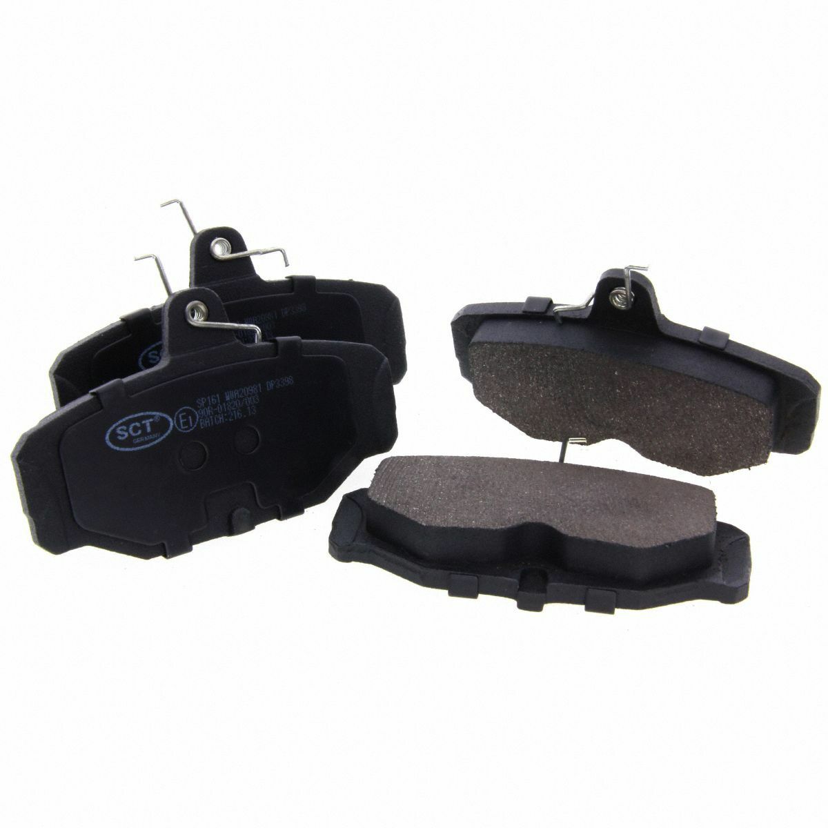 *** SCT Bremsbeläge SP 161 PR Bremsklötze Bremsbelagsatz hinten passend für Ford
