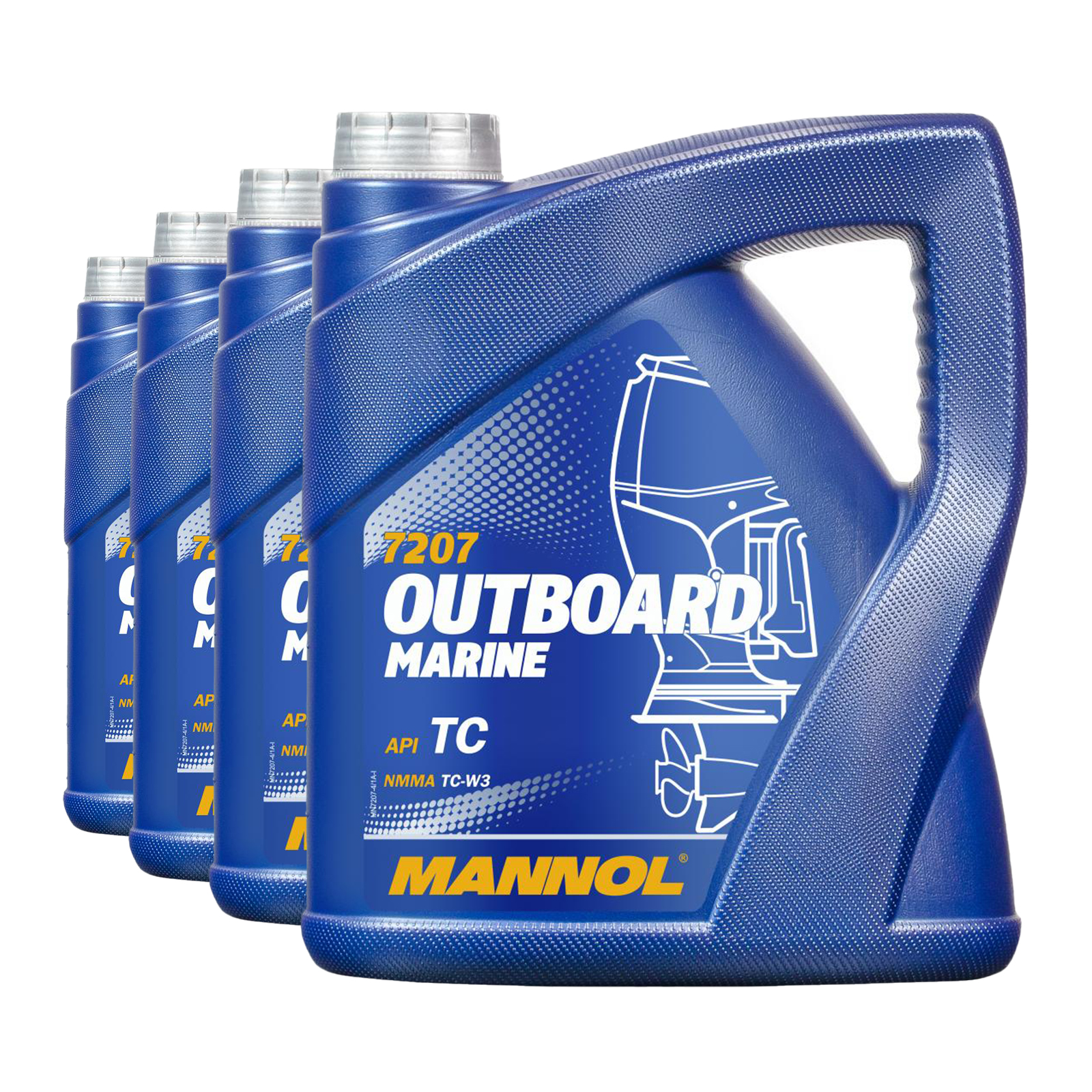 16 Liter (4x4) MANNOL Outboard Marine API TC Motoröl Außenbordmotoröl