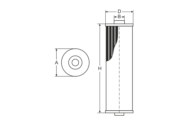 SC 7047 P SCT Kraftstofffilter Dieselfilter Audi A3 Seat Skoda VW Golf 1.9 2.0 TDI