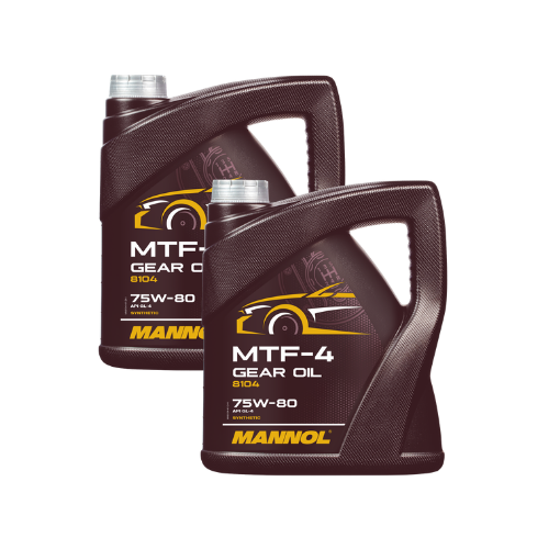 8 Liter (2x4) MANNOL MTF-4 Getriebeöl API GL-4 75W-80 Getriebe Öl 75W80