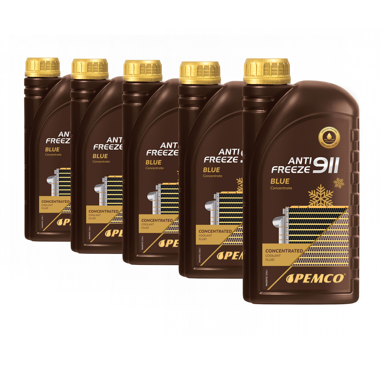 5 Liter (5x1) PEMCO ANTIFREEZE 911 -40C Kühlerfrostschutz PM0911C 5 Liter (5x1) PEMCO ANTIFREEZE 911 -40C Kühlerfrostschutz PM0911C