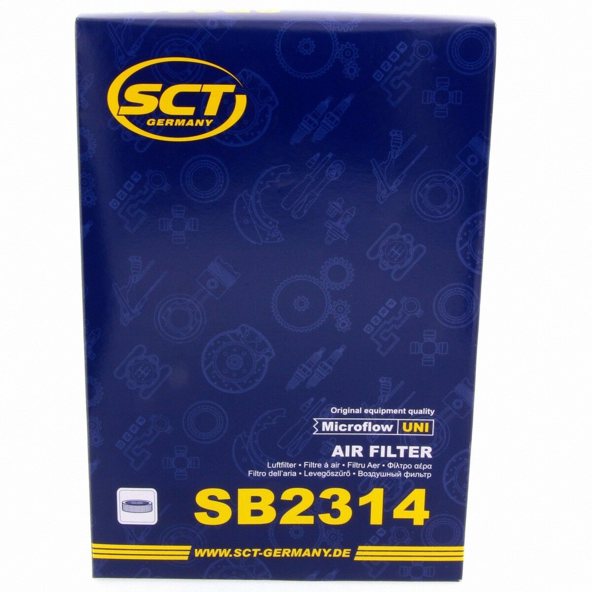 Luftfilter Fahrzeugfilter SB2314 Motorluftfilter Luft Filter passend für Mercedes Nissan SCT