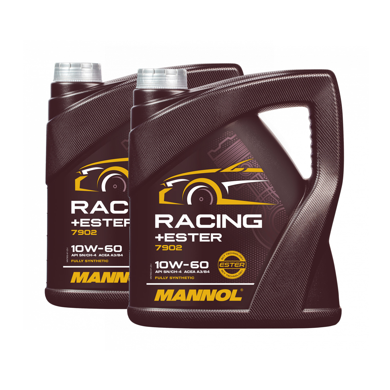 8 Liter (2x4) MANNOL Racing Ester 10W-60 API SN CH-4 Motoröl 10W60 8 Liter (2x4) MANNOL Racing Ester 10W-60 API SN CH-4 Motoröl 10W60