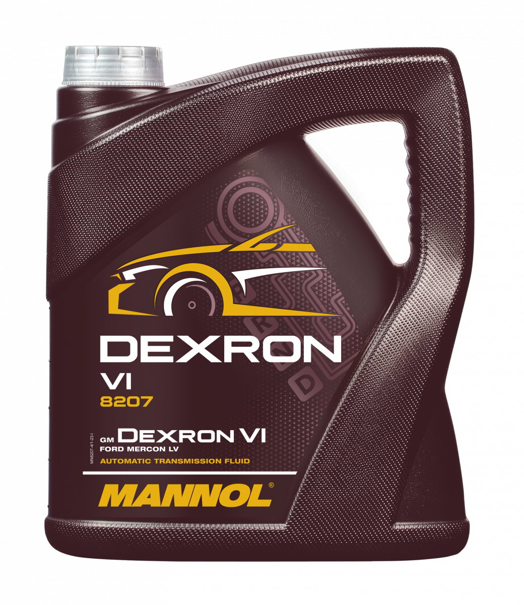 8 Liter (2x4) MANNOL Dexron VI Getriebeöl Automatikgetriebe Öl passend für Ford Mercon LV GM