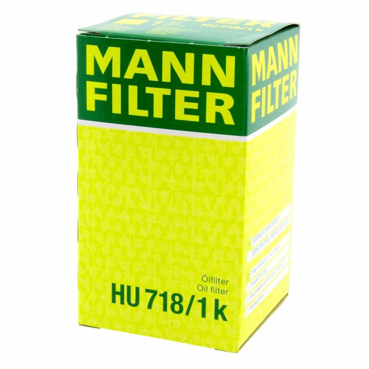 MANN Ölfilter HU7181K Filter passend für Jeep Grand Cherokee Mercedes-Benz Stufenheck W2