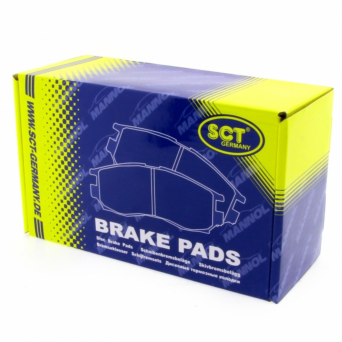 *** SCT Bremsbeläge SP286PR Bremsklötze Bremsbelagsatz Bremsen vorne passend für VW VAG