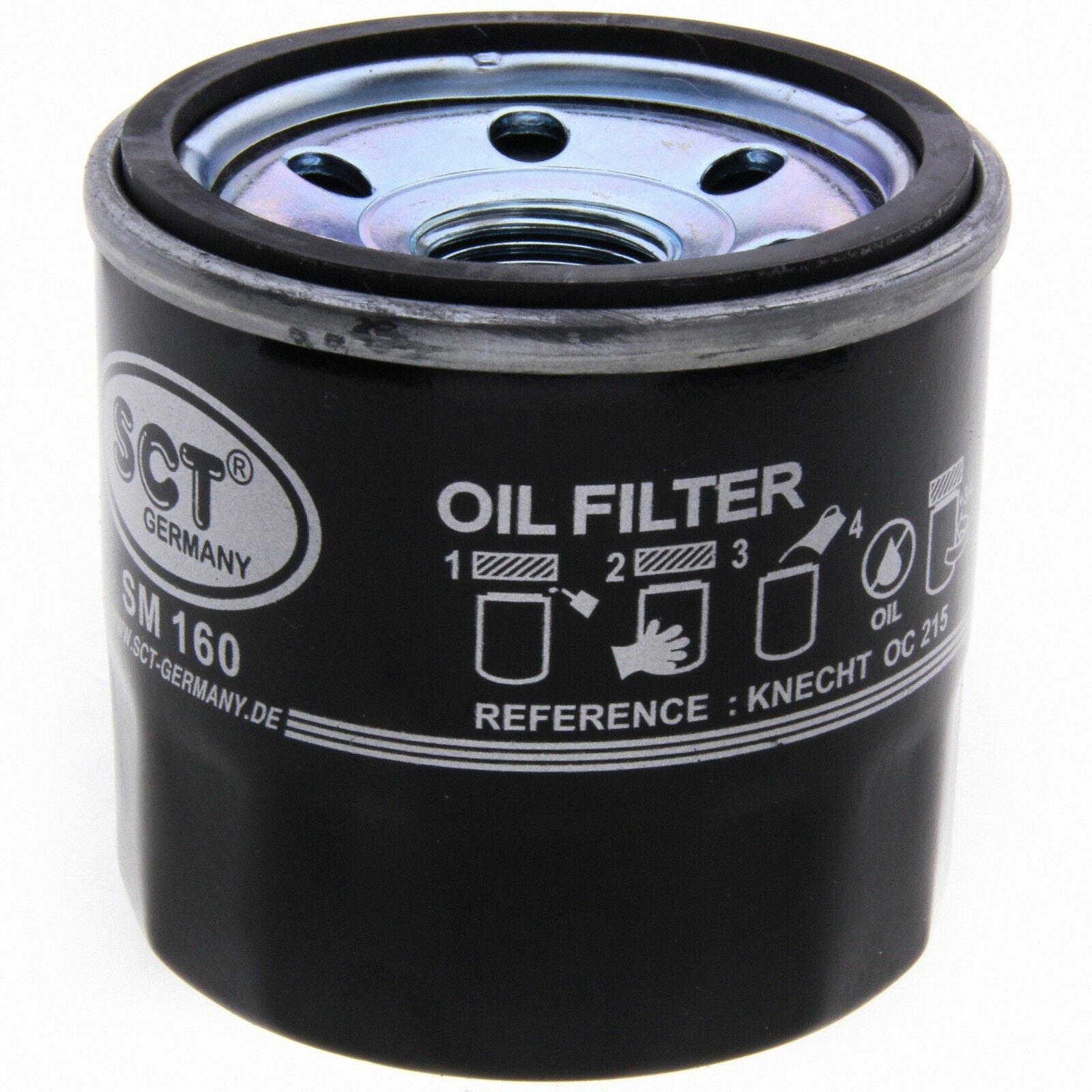 SCT Ölfilter SM160 Servicefilter Anschraubfilter Chevrolet Daewoo Daihatsu passend für Opel Piaggio Suzuki