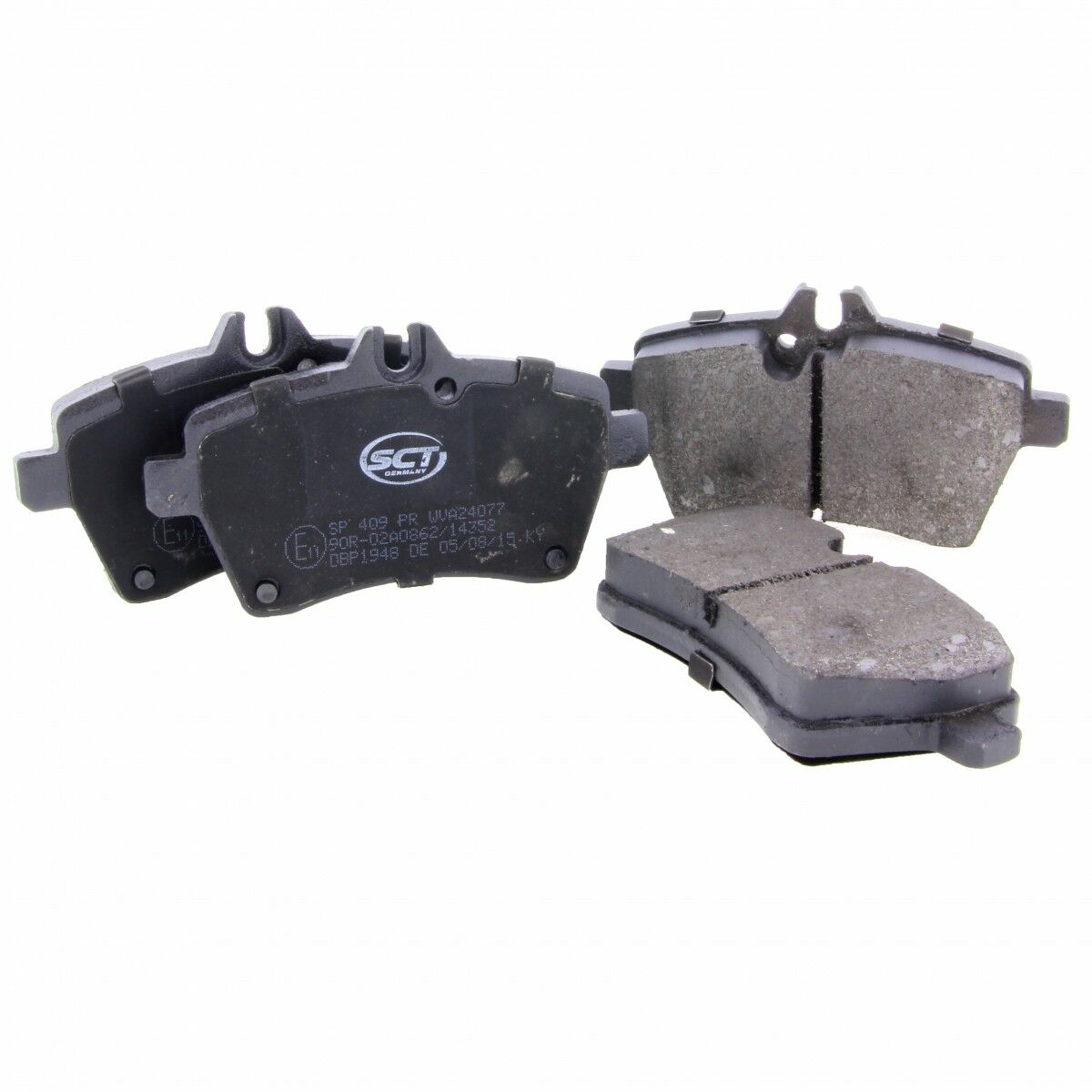 SCT Bremsbeläge SP409PR Bremsklötze Bremsbelagsatz Bremsen vorne Mercedes