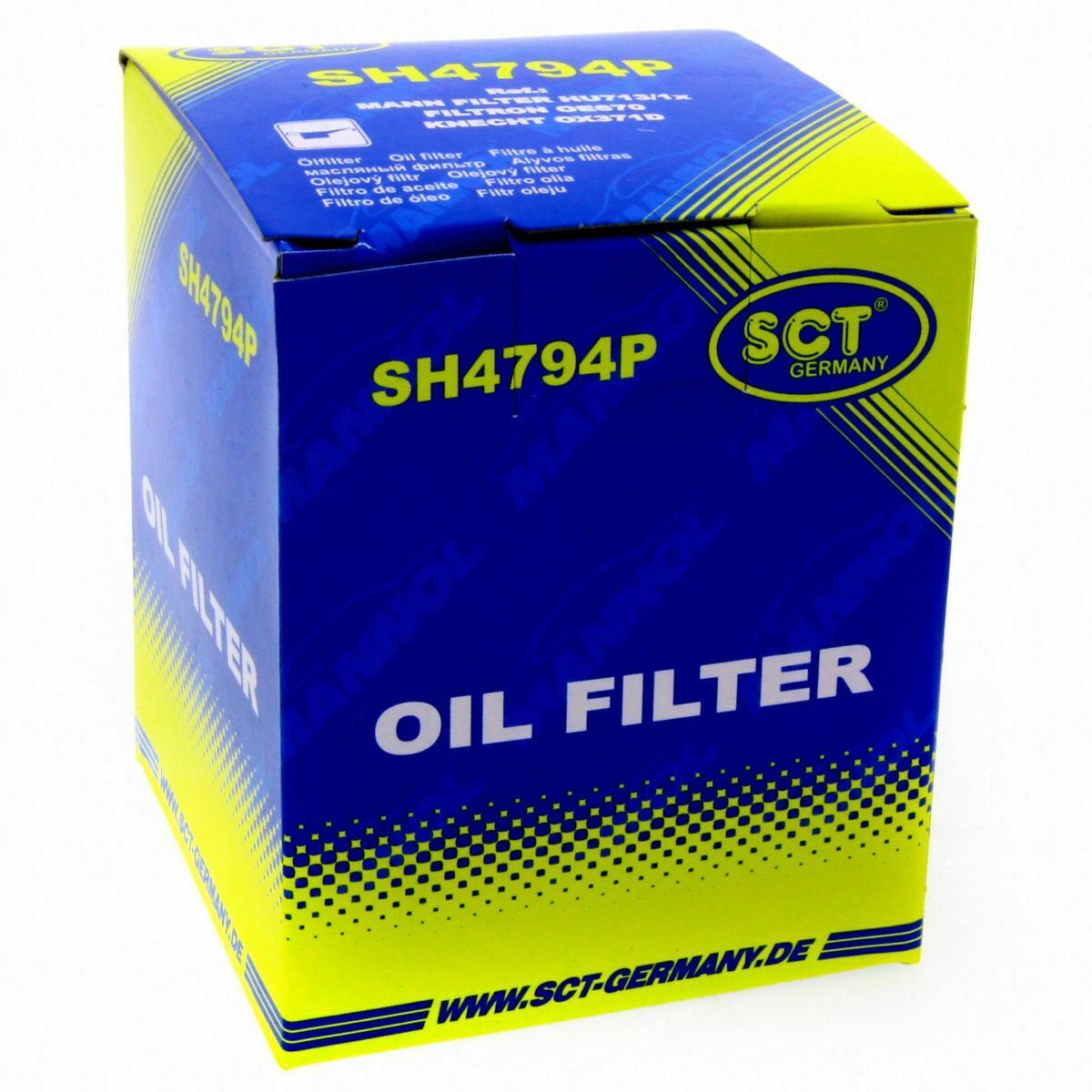 SCT Ölfilter SH 4794 P Motorfilter mit Dichtring HU713/1X OX371D GM 93177787