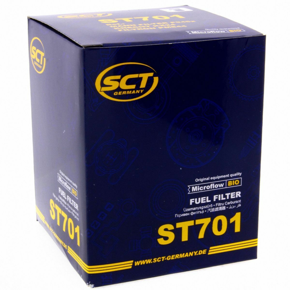 SCT Kraftstofffilter ST 701 Motorfilter Benzinfilter passend für Fiat Citroen