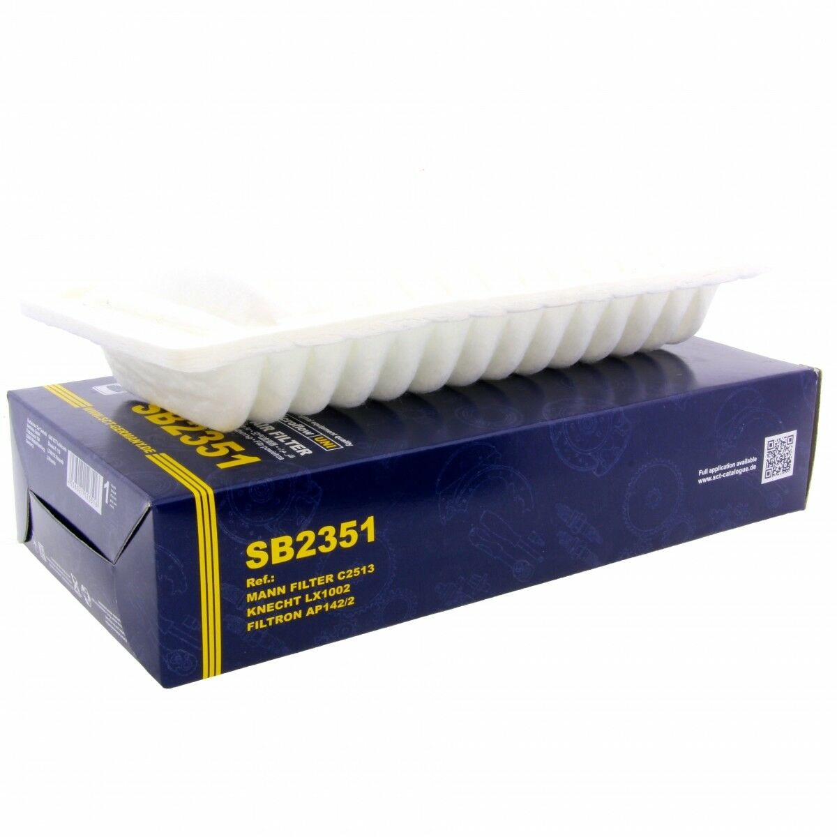 SCT Luftfilter Fahrzeugfilter SB2351 Motorfilter Subaru passend für Toyota