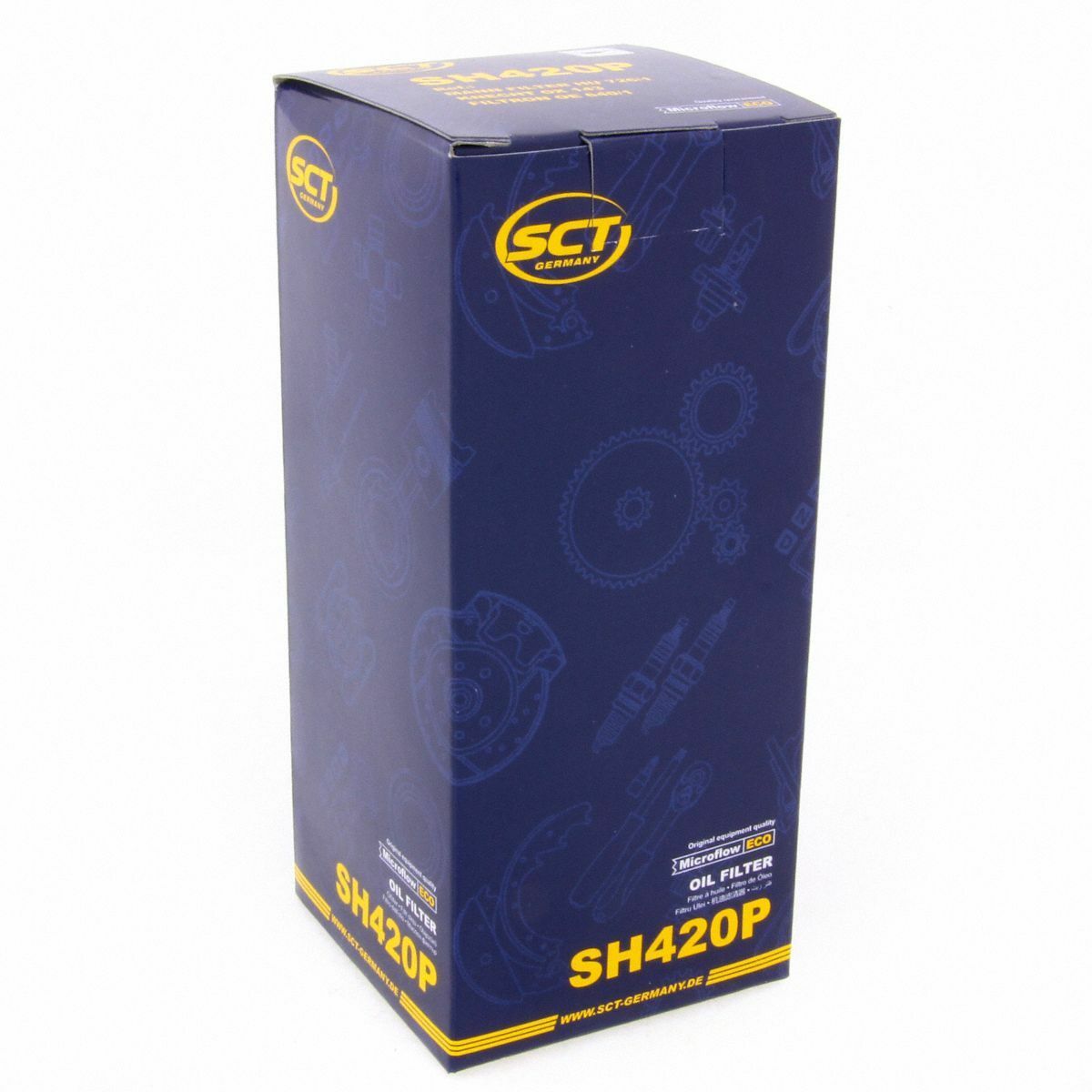 SCT Ölfilter SH420P Filter Motorfilter Servicefilter Patronenfilter passend für Audi Seat Skoda VW