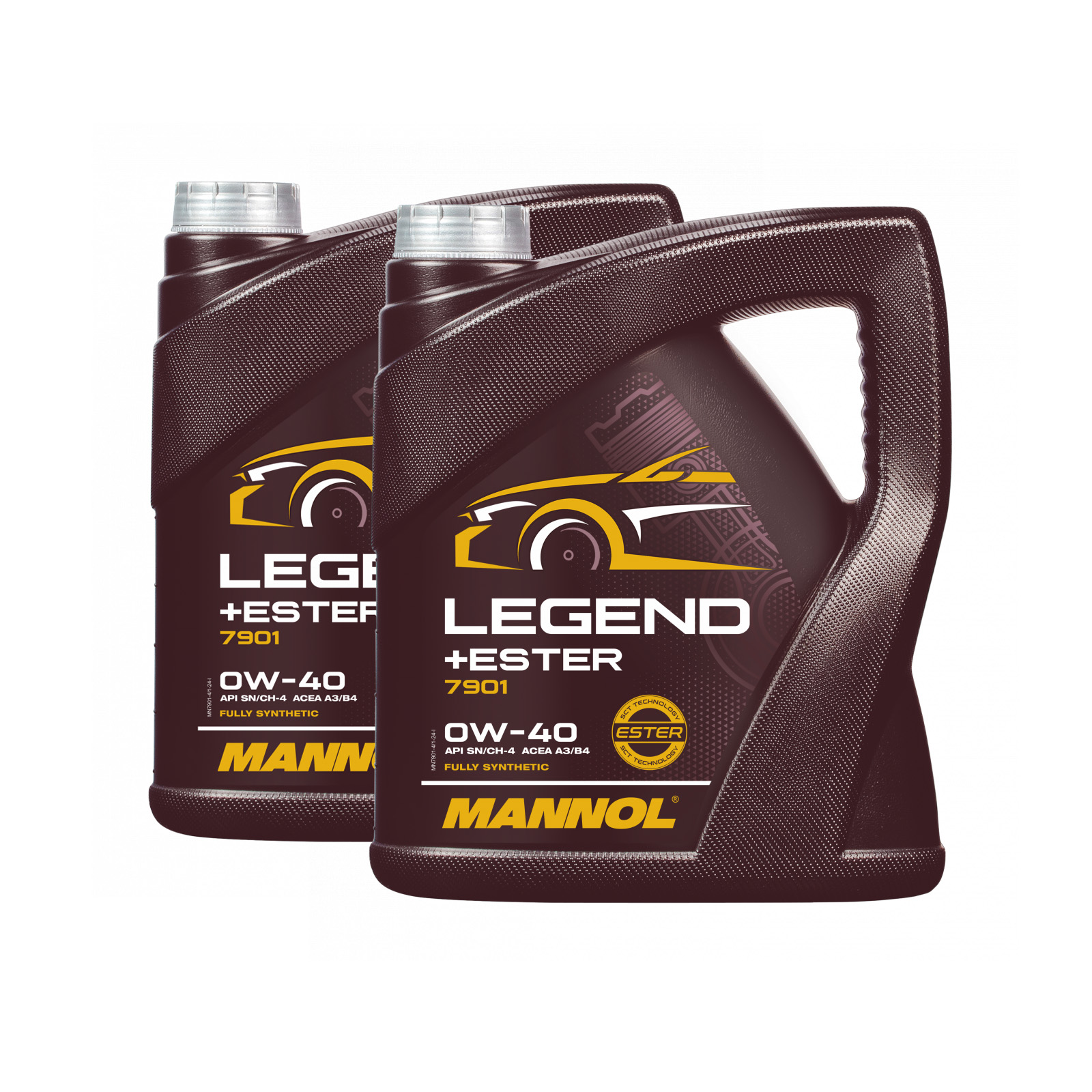 8 Liter (2x4) MANNOL Legend Ester 0W-40 7901 SN/CH-4 ACEA A3/B4 Motoröl
