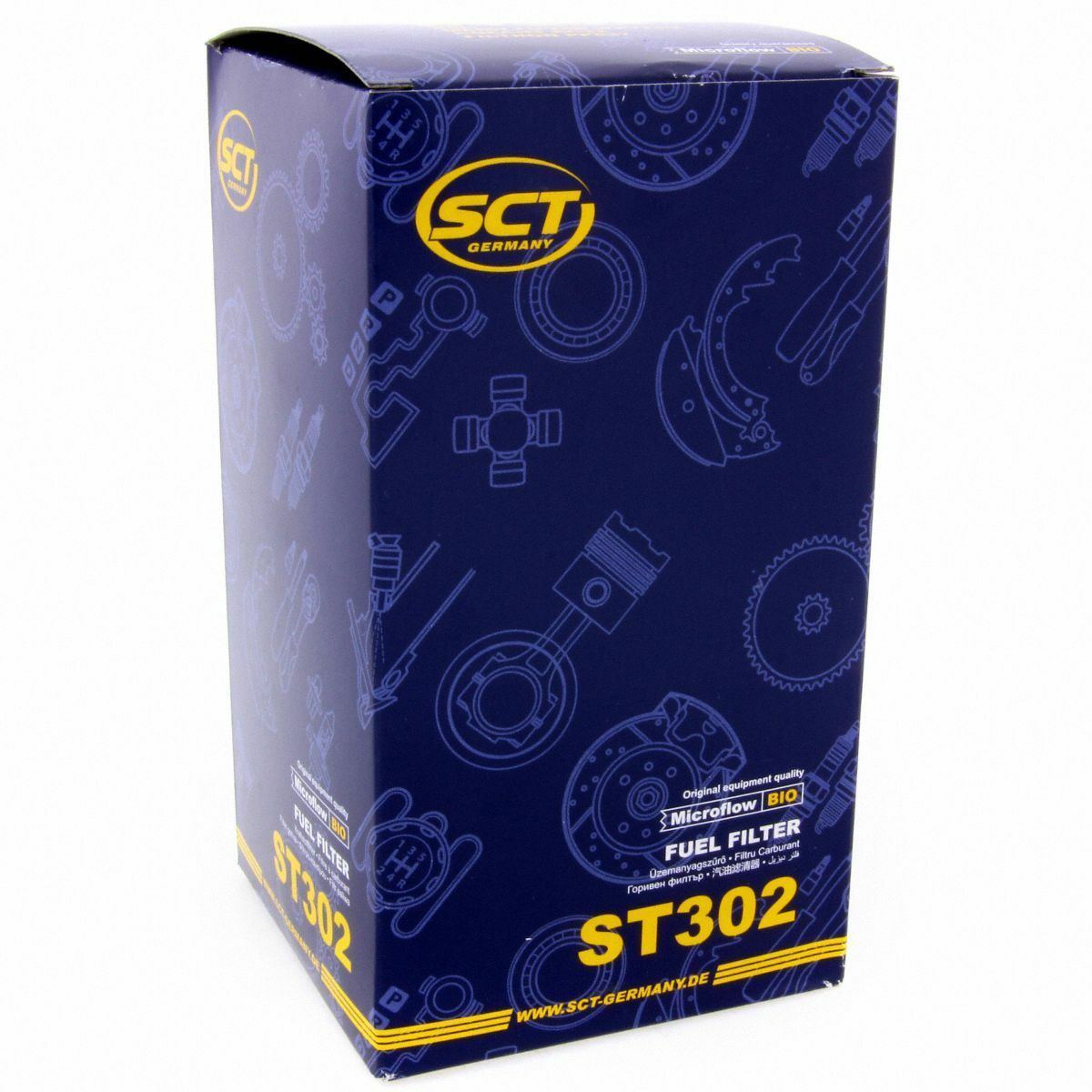 SCT Kraftstofffilter ST 302 Motorfilter Benzinfilter Alfa Romeo VW