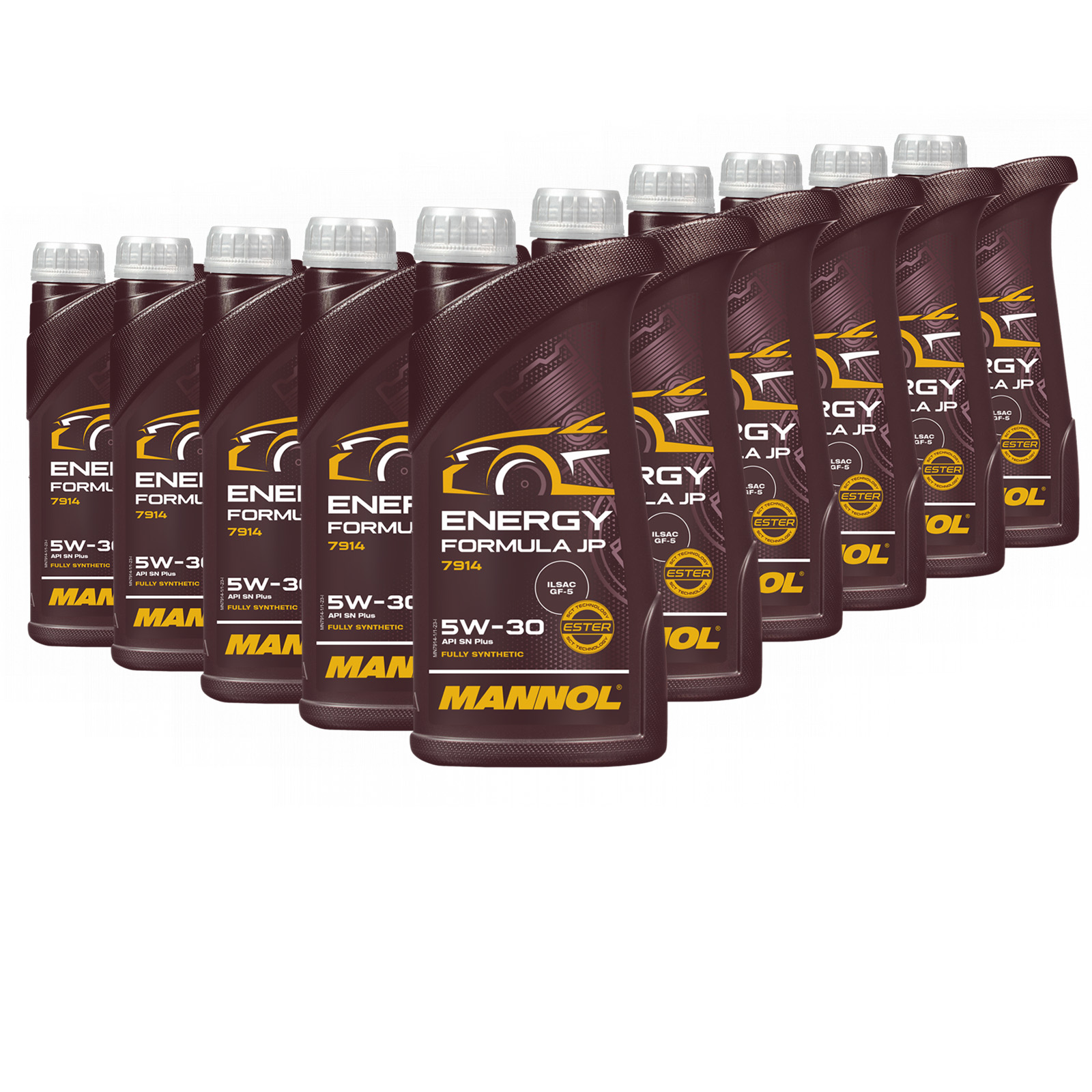 10 Liter (10x1) MANNOL Energy Formula JP 7914 5W-30 API SN Plus Motoröl