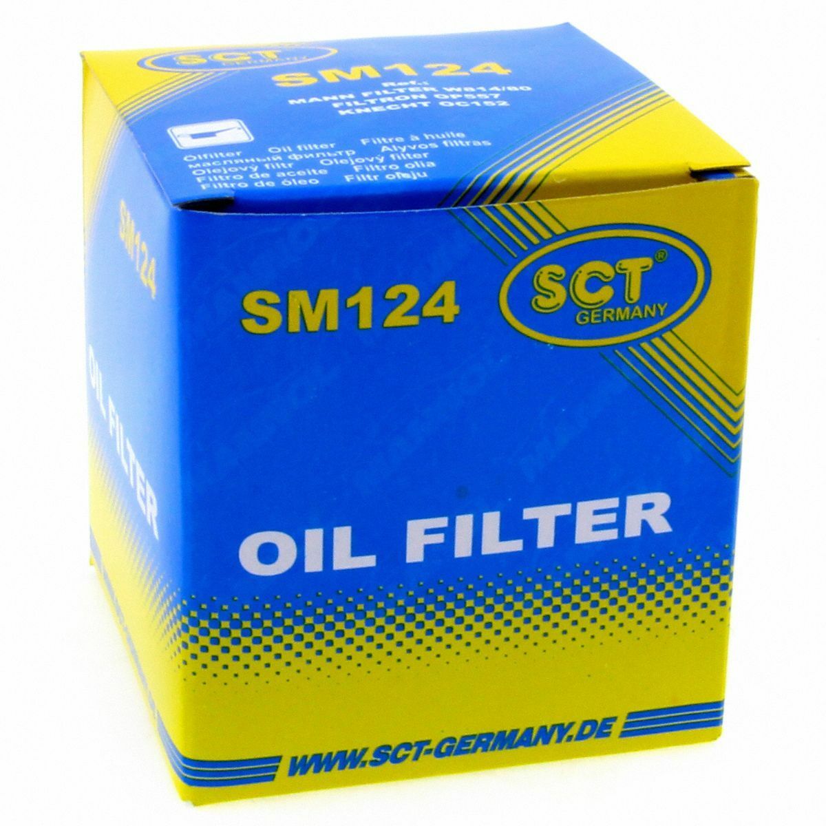 SCT Ölfilter SM124 Filter Motorfilter Anschraubfilter Ford Honda Mazda Opel Rover Subaru