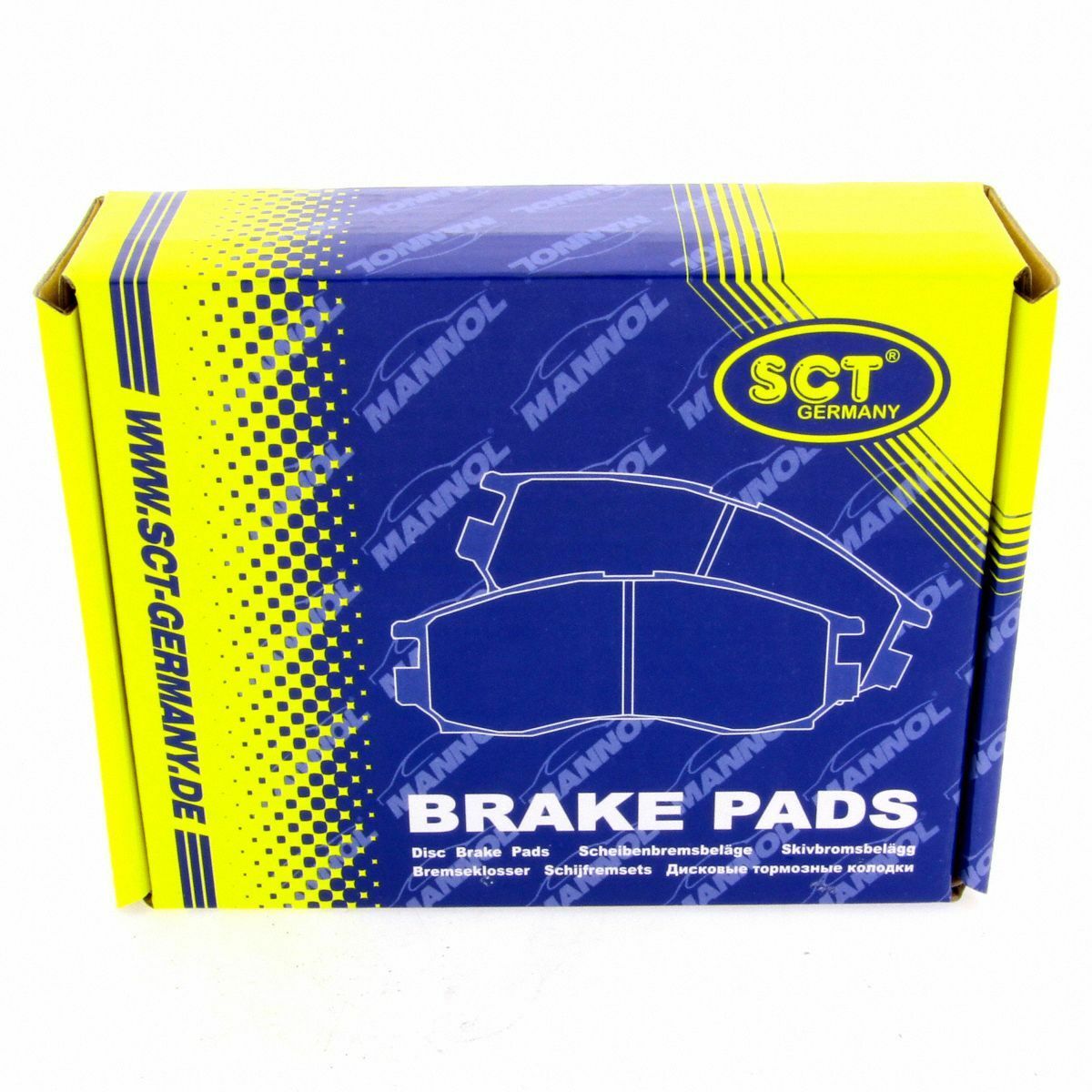SCT Bremsbeläge SP306PR Bremsklötze Bremsbelagsatz passend für Ford Fiesta Bremsen hinten
