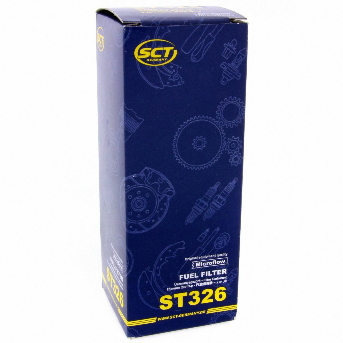 SCT Kraftstofffilter ST 326 Motorfilter Benzinfilter passend für Audi Seat Skoda