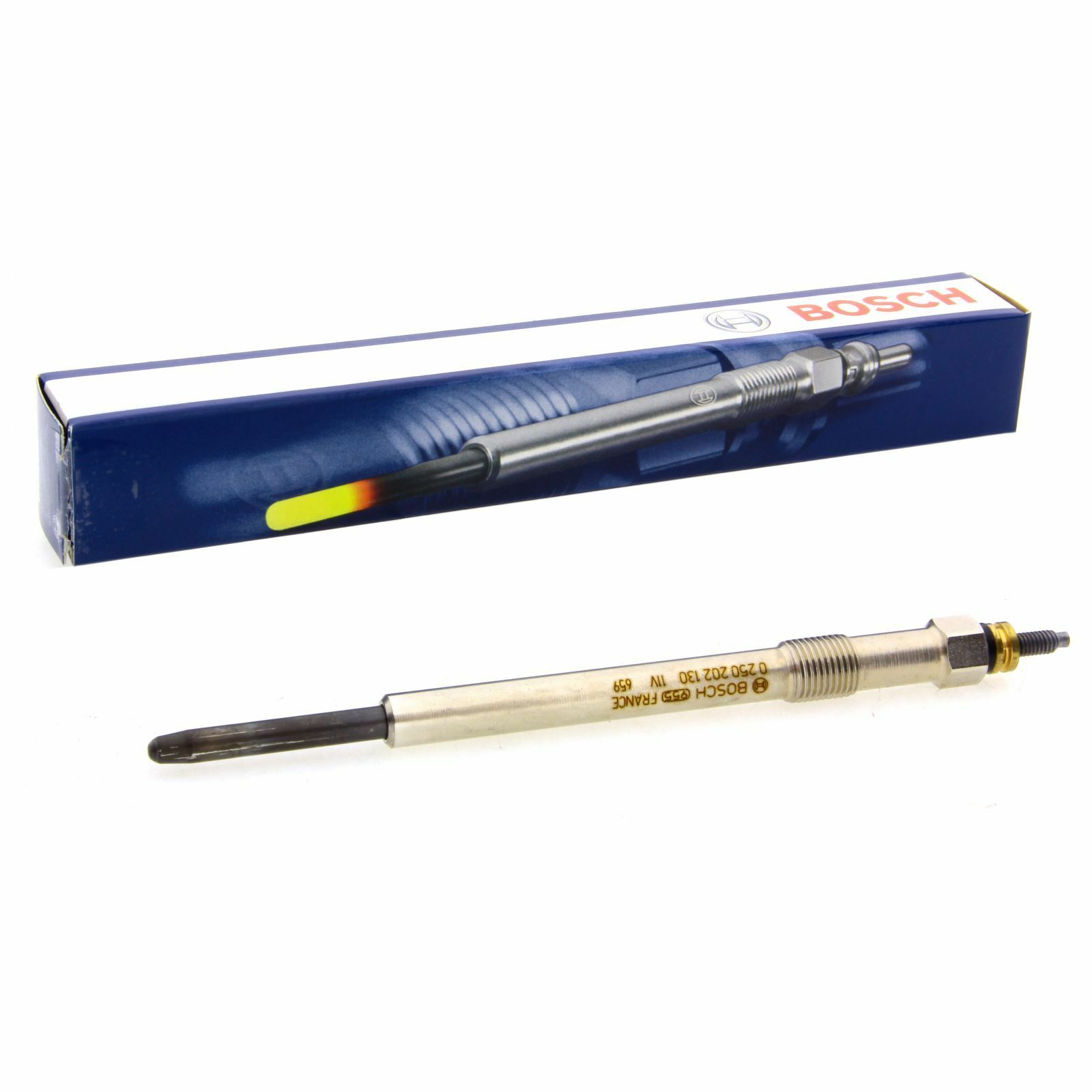 BOSCH GLP051 Glühkerzen 250202130 passend für Citroen Fiat Ford Jaguar Land Rover LTI Peugeot Piaggio