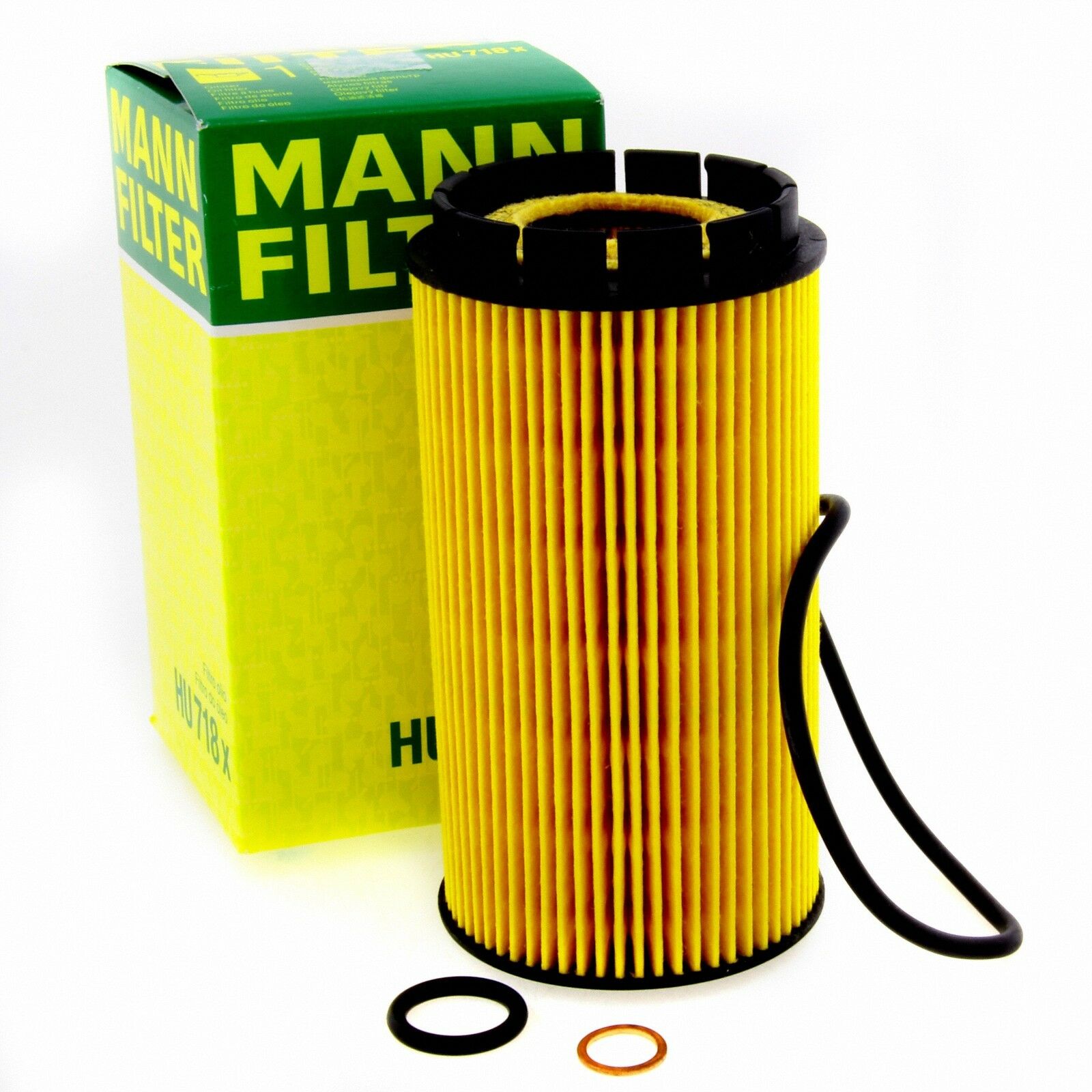 MANN Ölfilter Fahrzeugfilter HU718X Filter passend für Chrysler Hyundai Jeep Kia