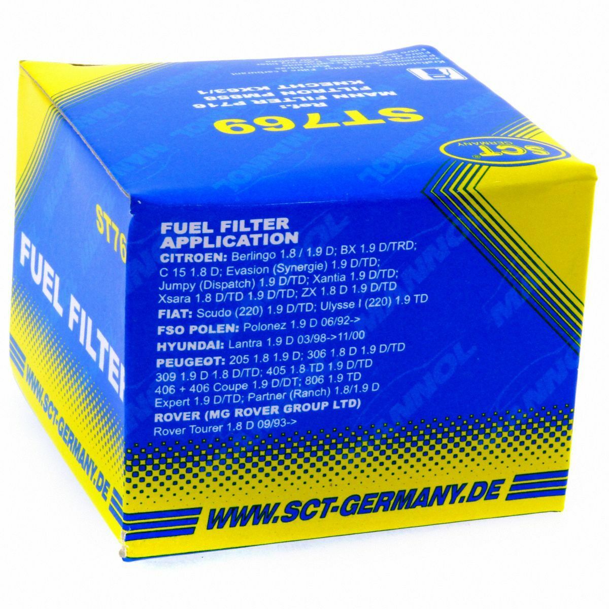 SCT Kraftstofffilter ST 769 Motorfilter Benzinfilter passend für Citroen Fiat
