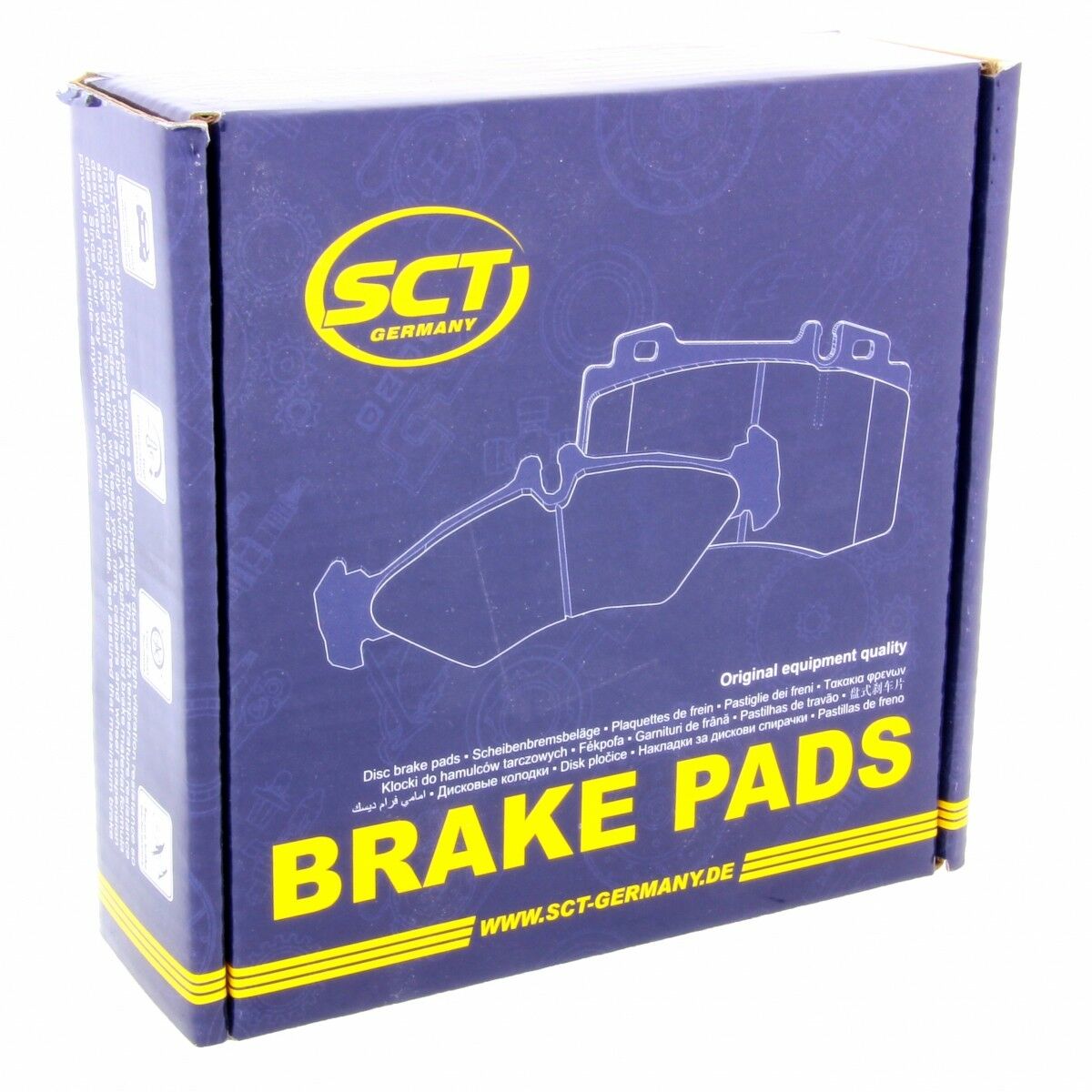 SCT Bremsbeläge SP409PR Bremsklötze Bremsbelagsatz Bremsen vorne Mercedes