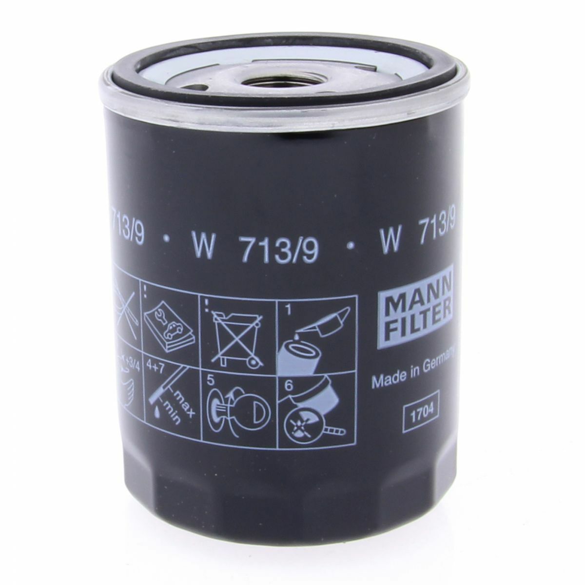 MANN Ölfilter W7139 Filter passend für Land Rover Defender Cabrio LD Defender Pick-up LD_