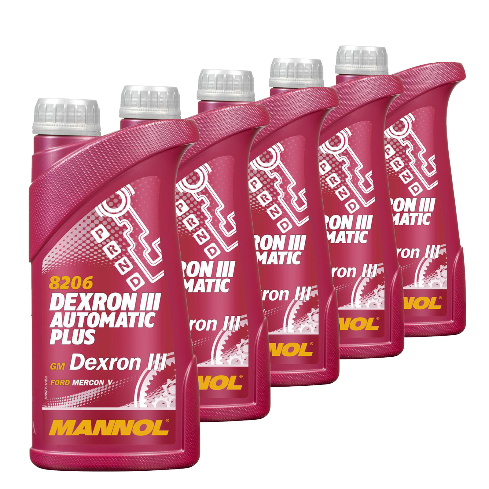 5 Liter (5x1) MANNOL Dexron III Automatic Plus Getriebeöl Automatikgetriebe