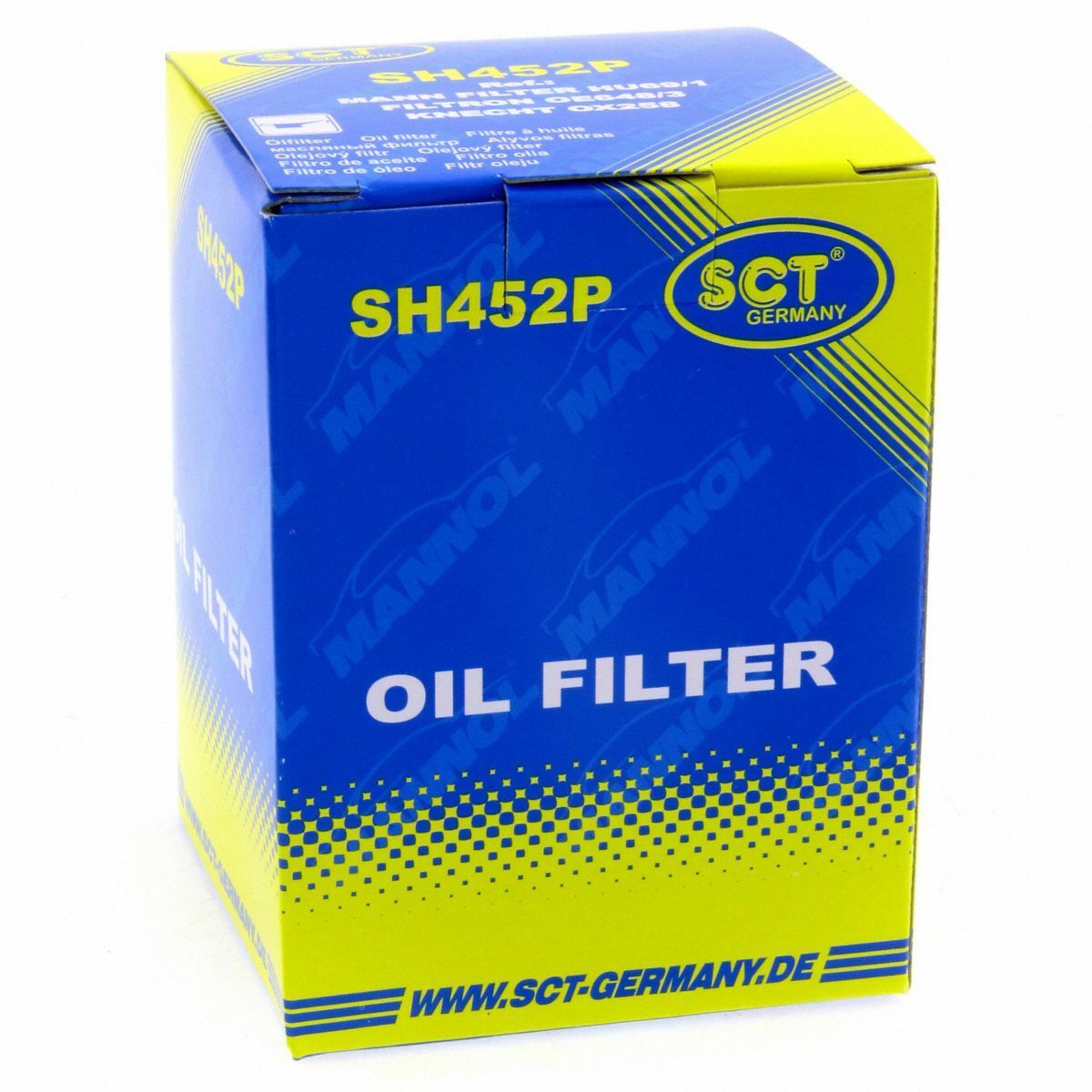 SCT Ölfilter SH452P Filter Servicefilter Patronenfilter Alfa Romeo Cadillac Chevrolet Opel Saab