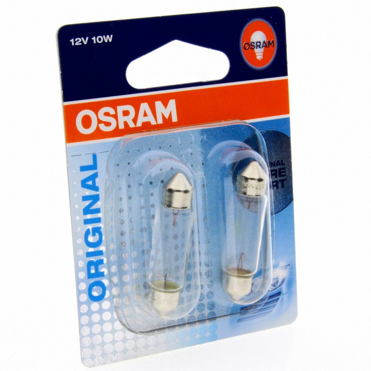 C10W OSRAM Original Line Autolampe Leuchte 6411-02B DUO Box 2 Stück