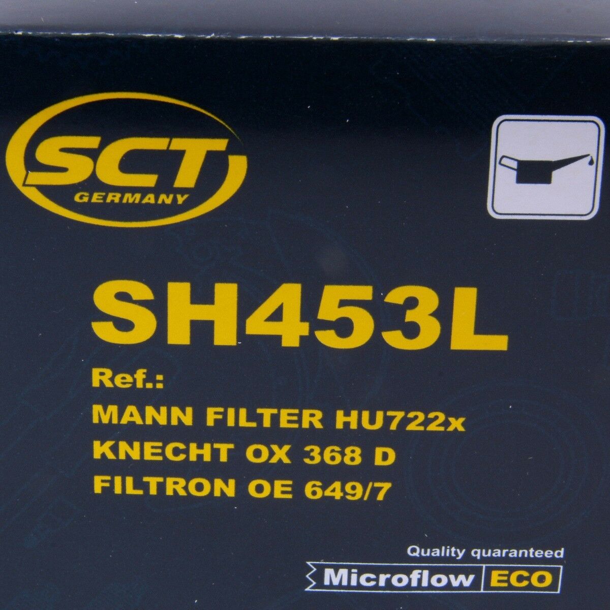 SCT Ölfilter SH453L Filter Servicefilter Patronenfilter passend für Alfa Romeo BMW Fiat