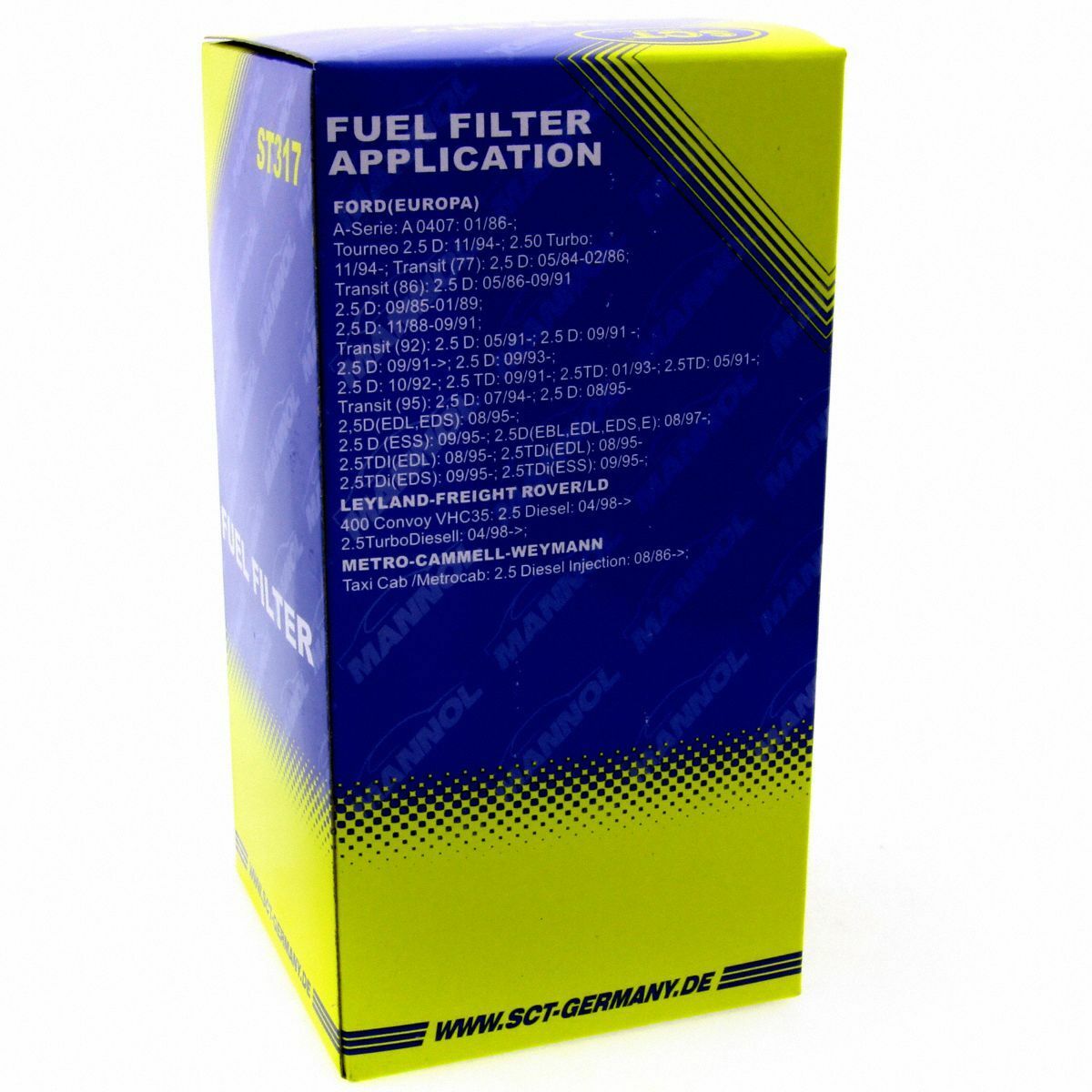 SCT Kraftstofffilter Fahrzeugfilter ST 317 Motorfilter Benzinfilter passend für Ford